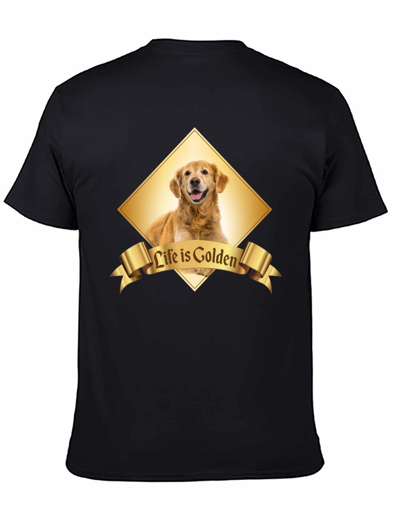Life is Golden Dog T-Shirt