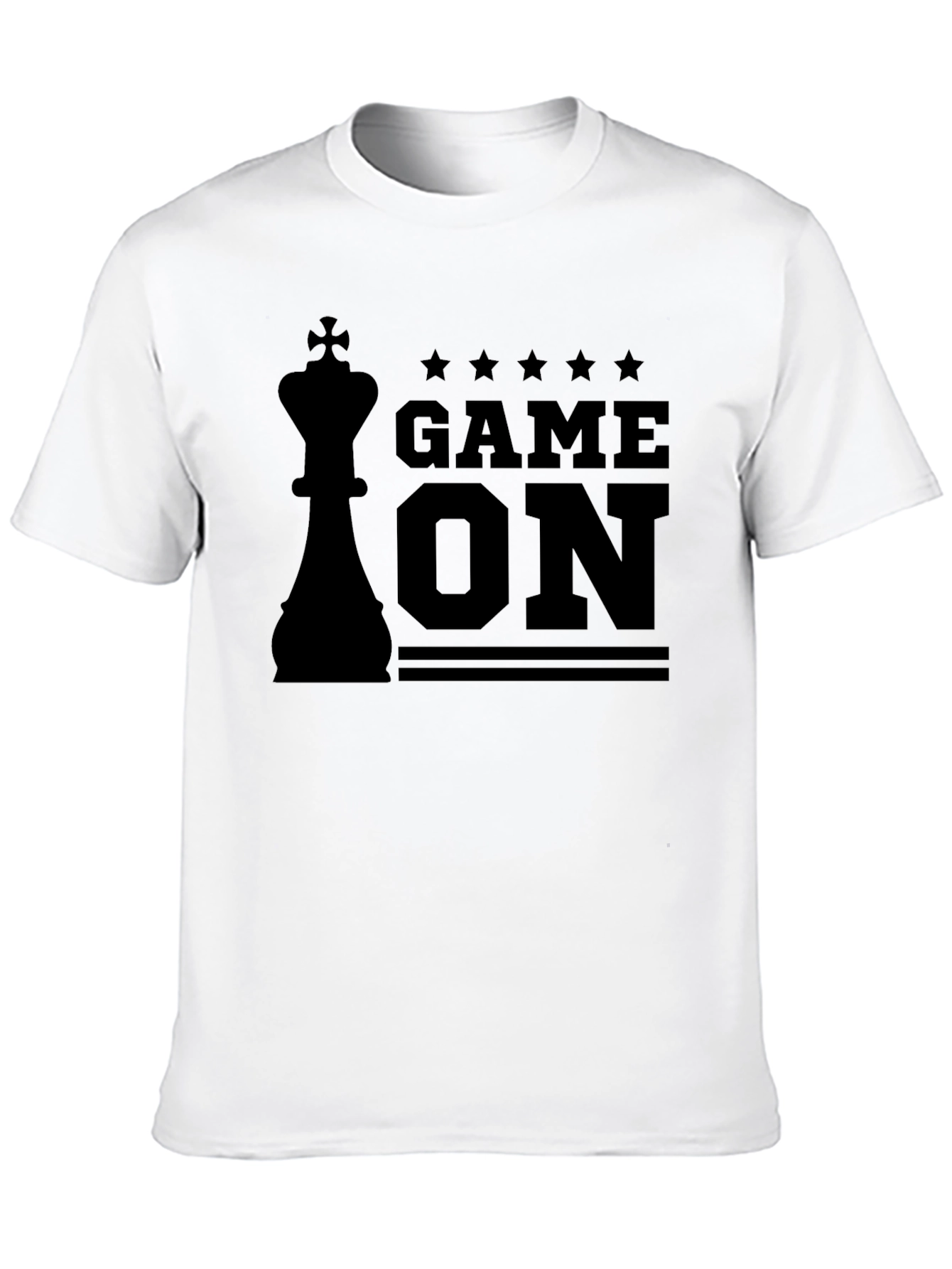 Game On Chess King Graphic T-Shirt