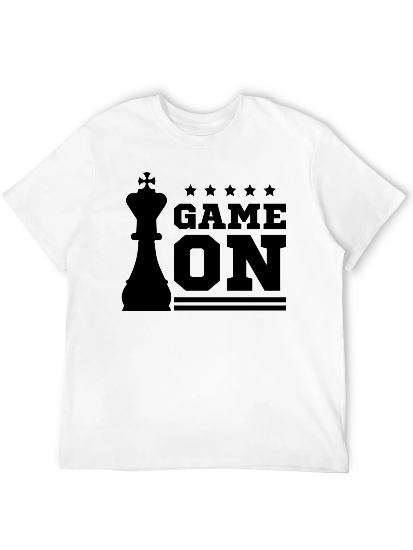 Game On Chess King Graphic T-Shirt