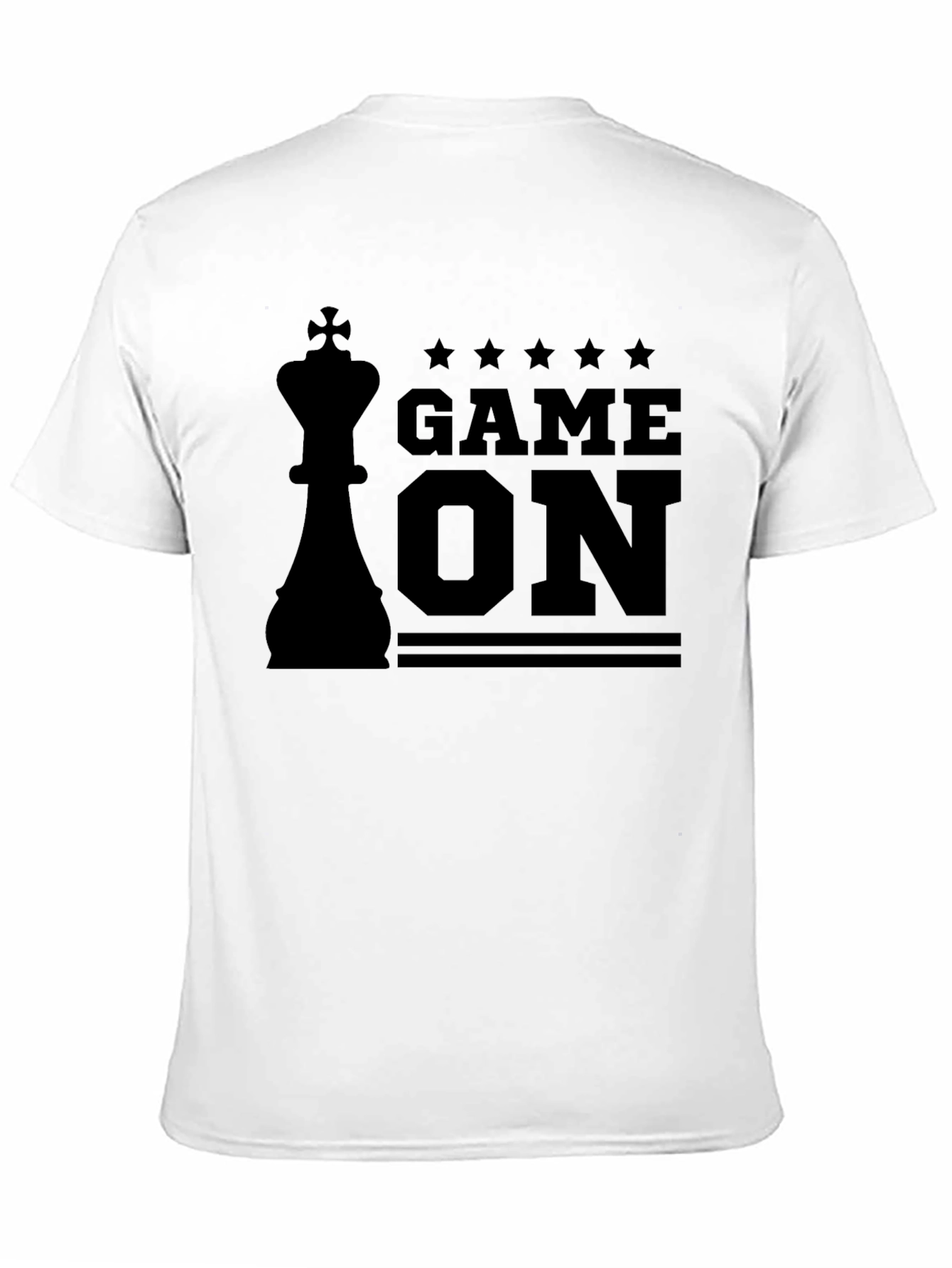 Game On Chess King Graphic T-Shirt