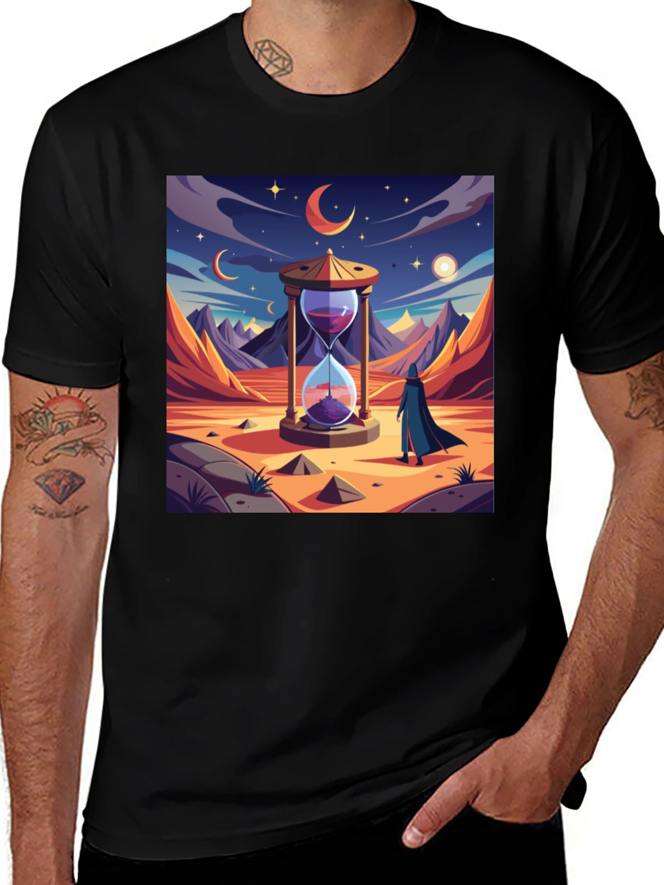 Hourglass Desert Graphic Tee