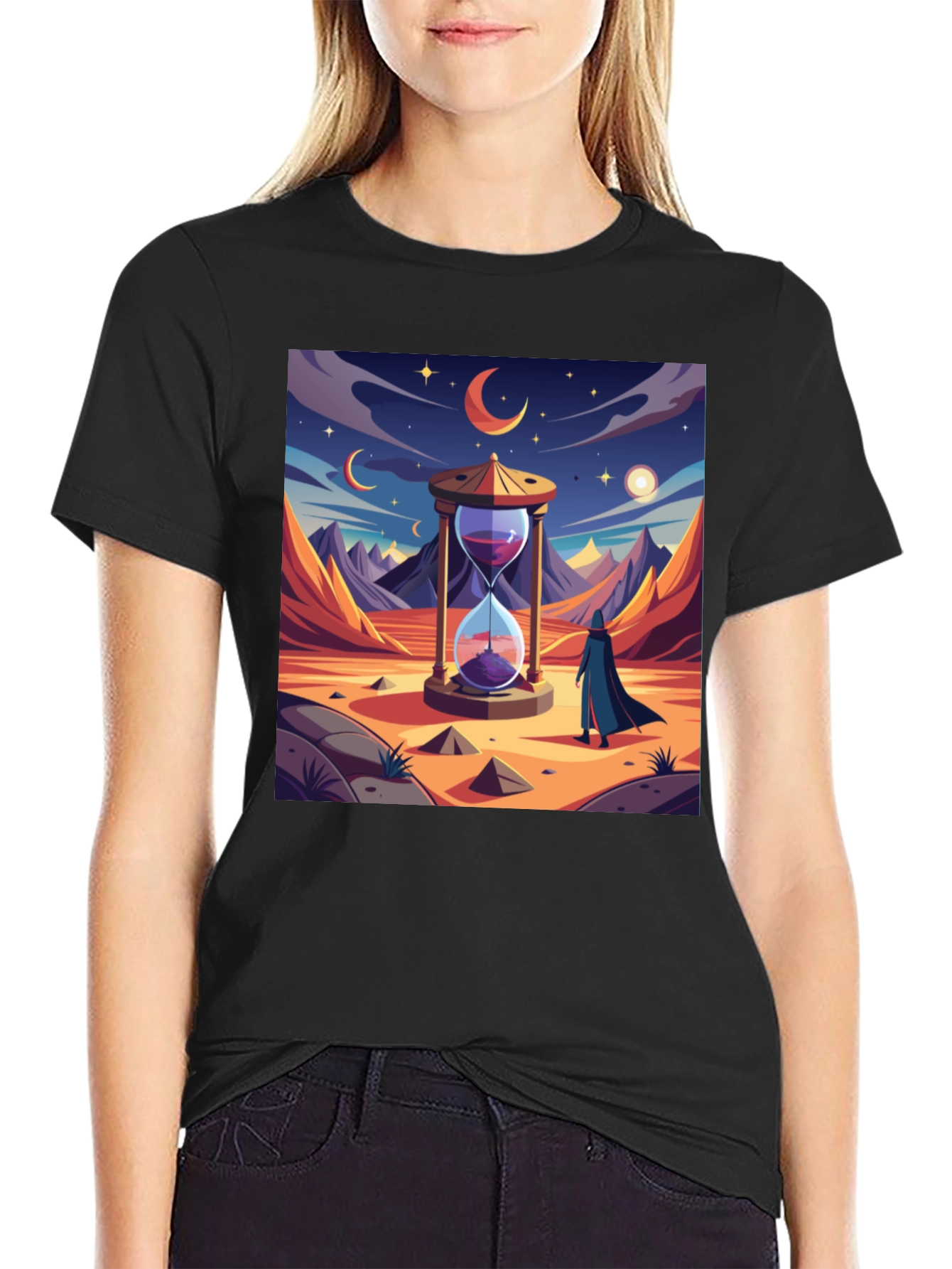 Hourglass Desert Graphic Tee