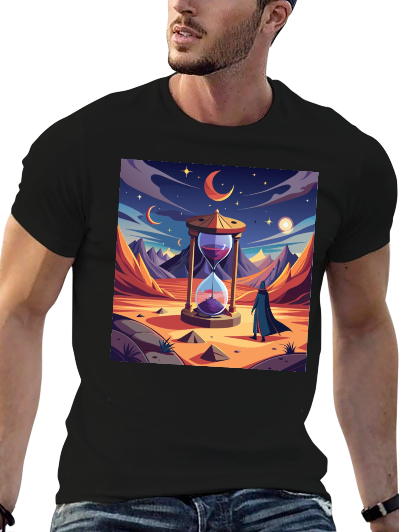 Hourglass Desert Graphic Tee