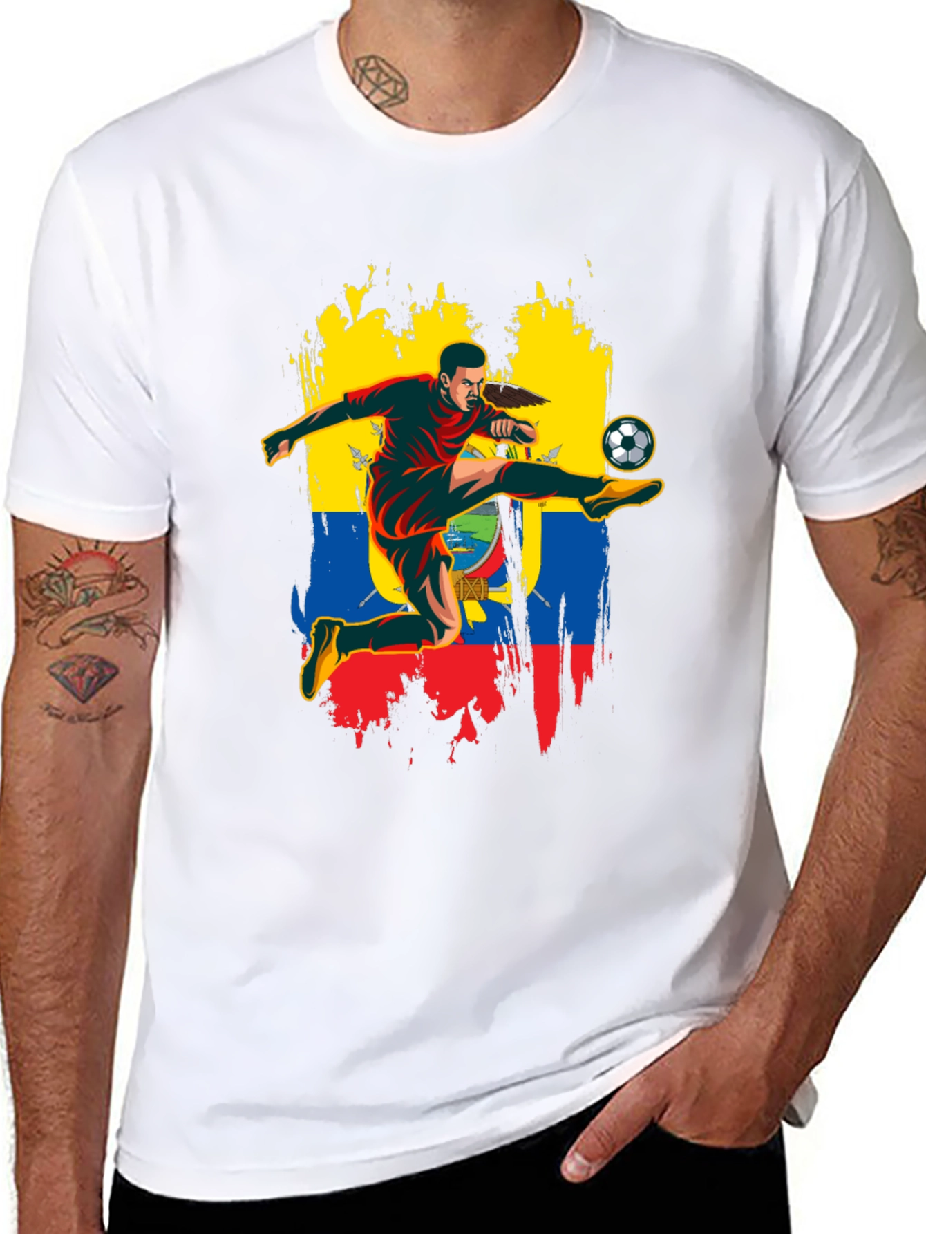 Ecuador Soccer T-Shirt - National Pride