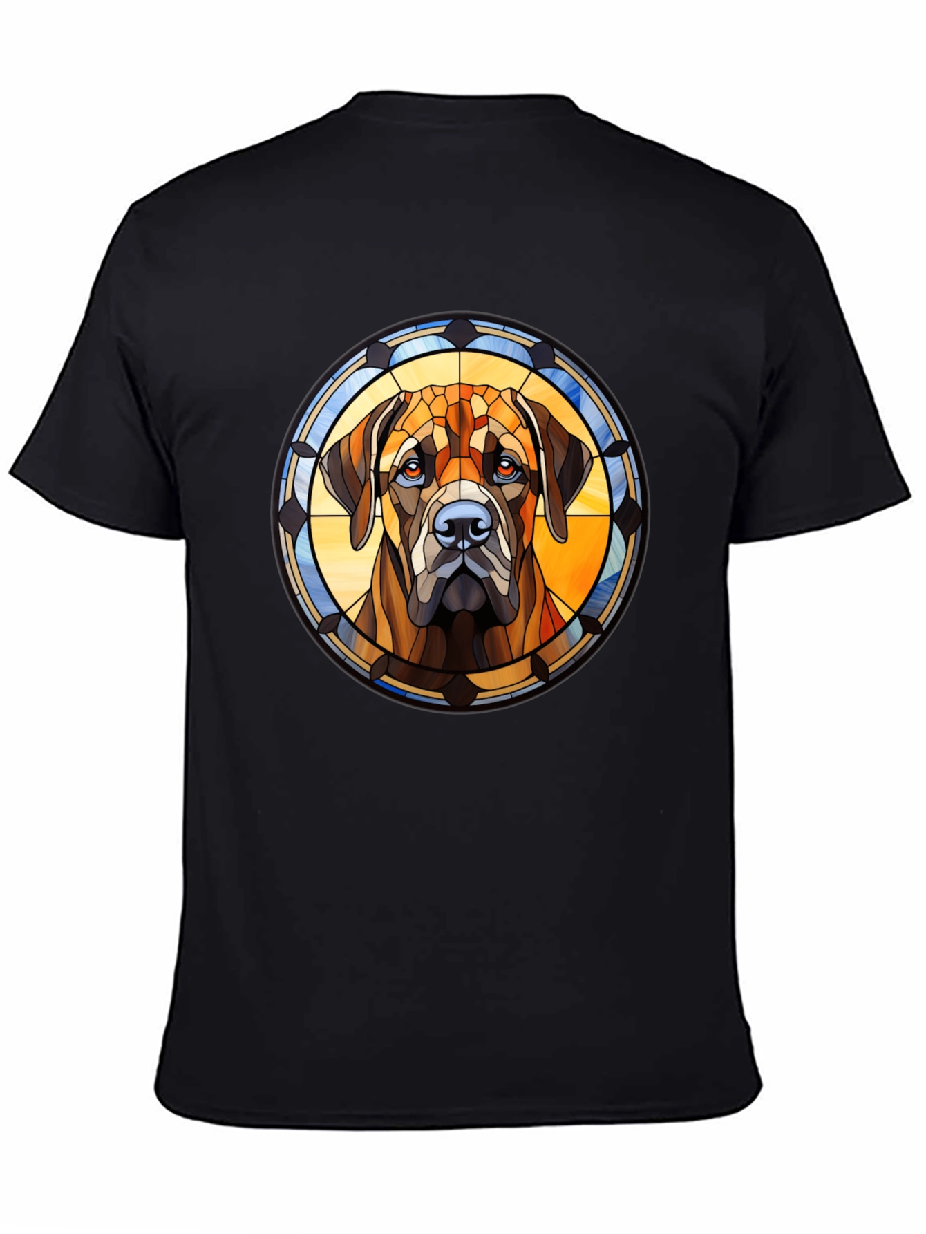 Stained Glass Dog Breed T-Shirt