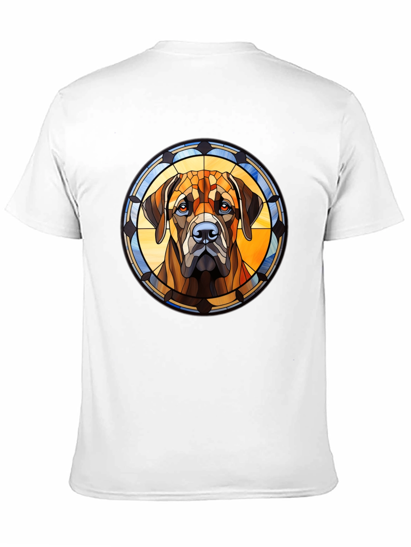 Stained Glass Dog Breed T-Shirt