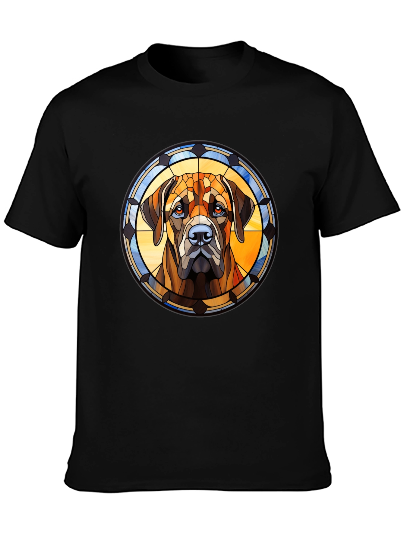 Stained Glass Dog Breed T-Shirt