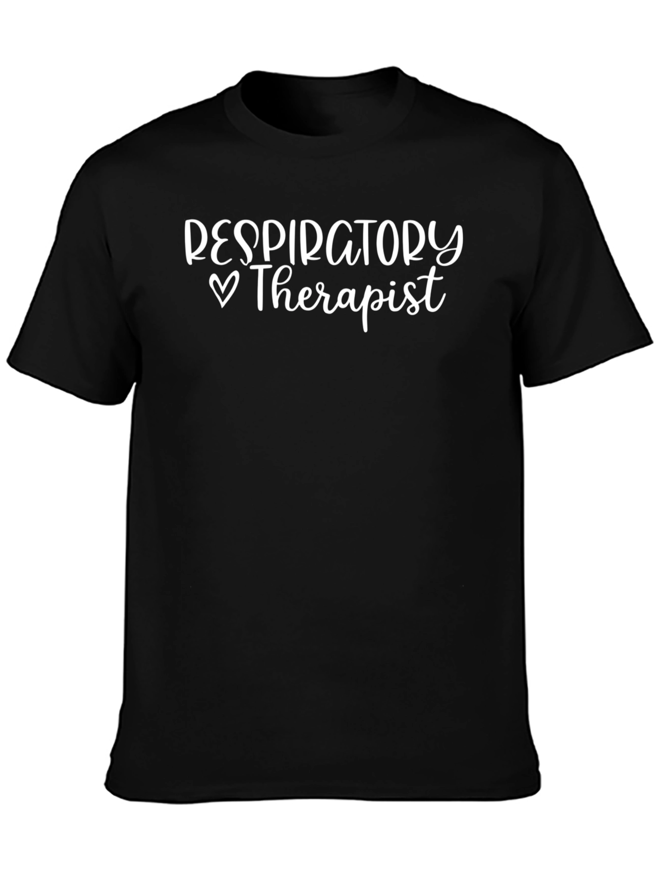 Respiratory Therapist Tee - Black Unisex T-Shirt