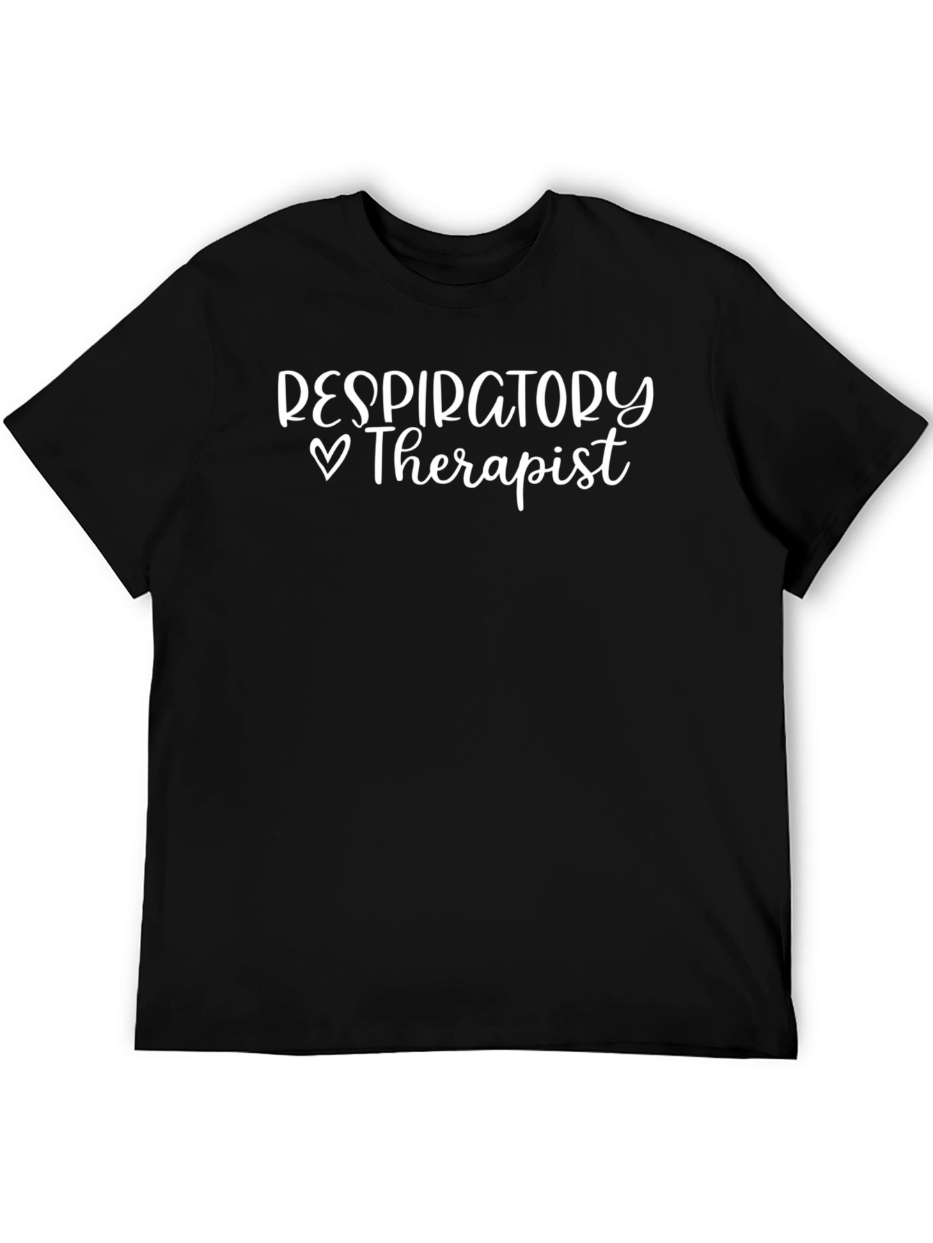 Respiratory Therapist Tee - Black Unisex T-Shirt