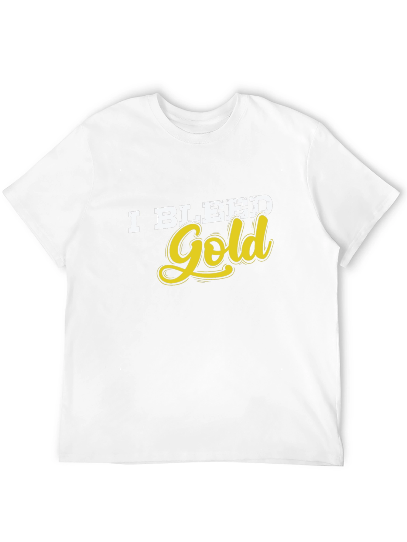 I Bleed Gold Graphic T-Shirt