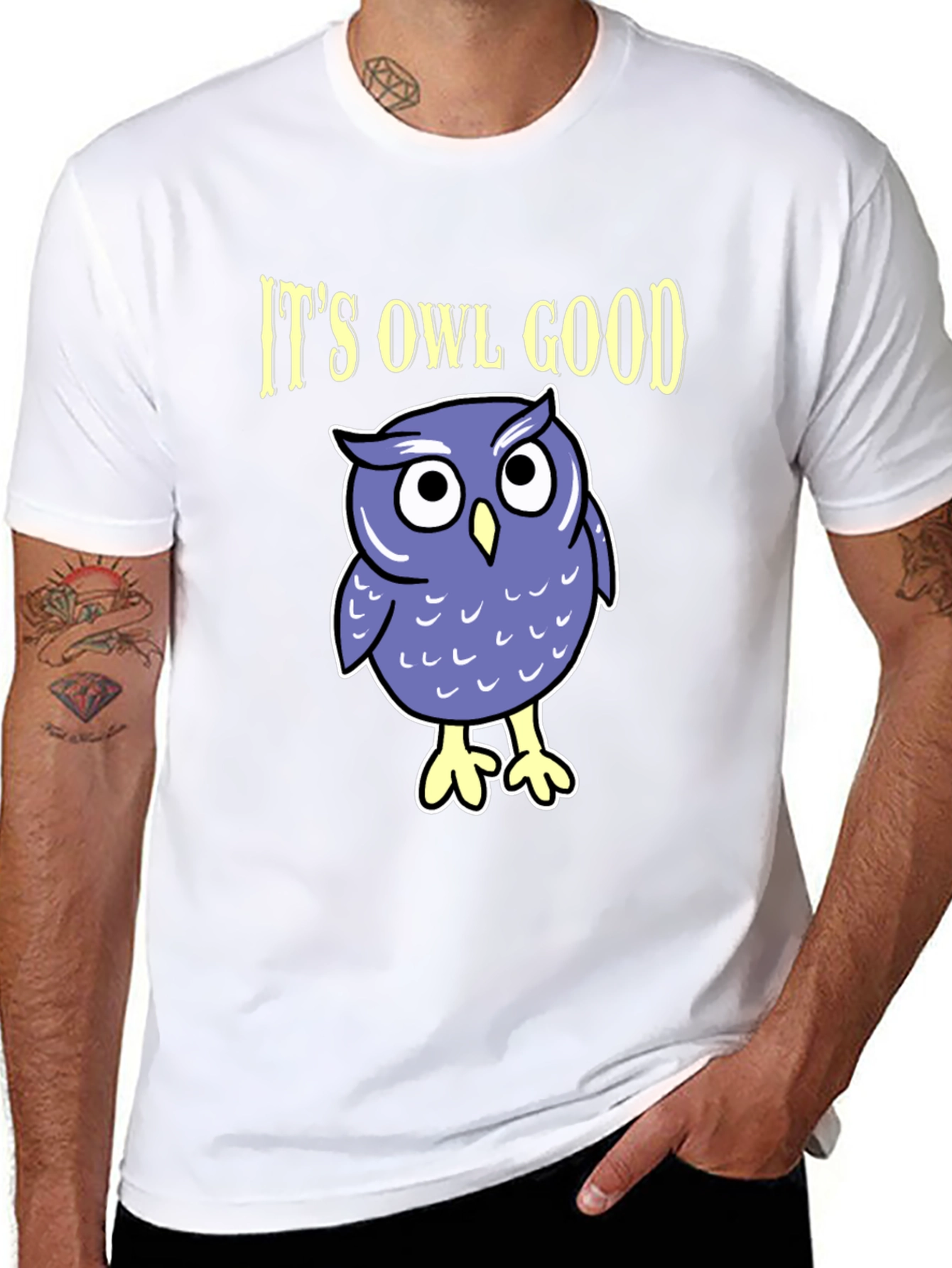 Its Owl Good T-Shirt - Cute Graphic Tee