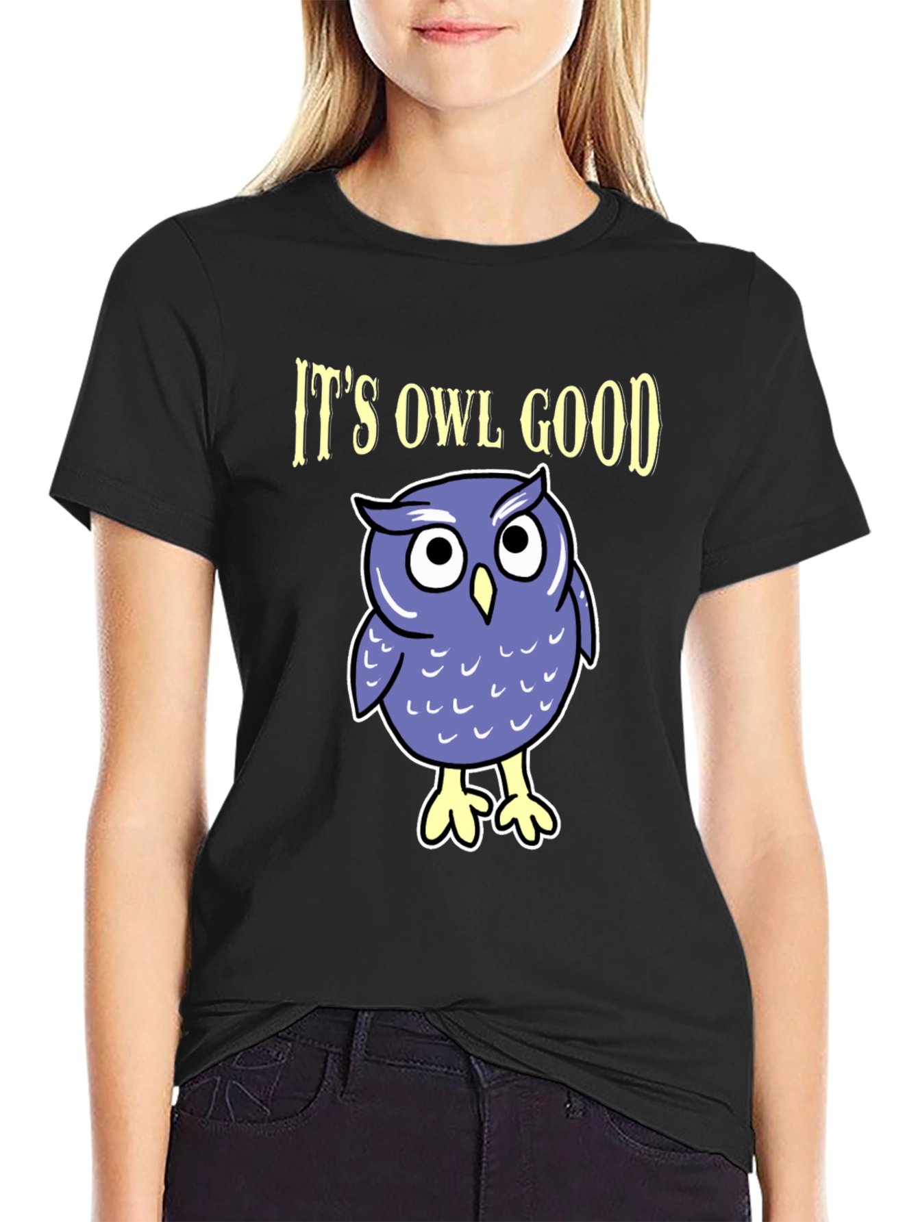 Its Owl Good T-Shirt - Cute Graphic Tee