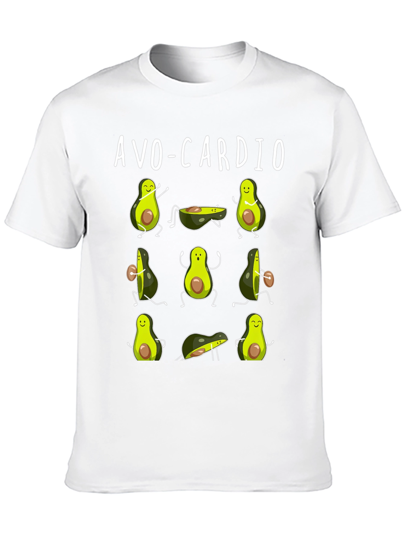 Avo-Cardio Avocado Workout T-Shirt