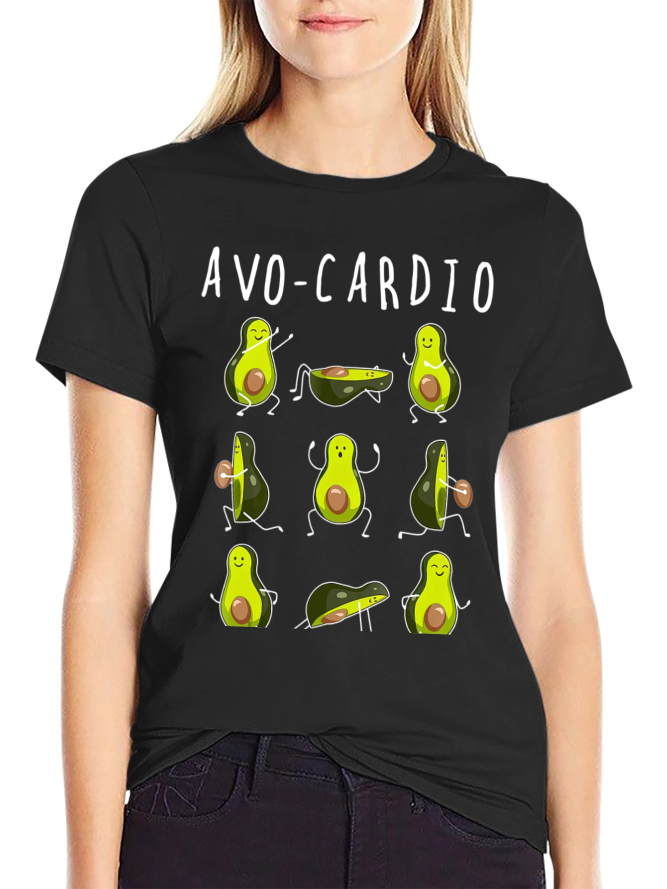 Avo-Cardio Avocado Workout T-Shirt