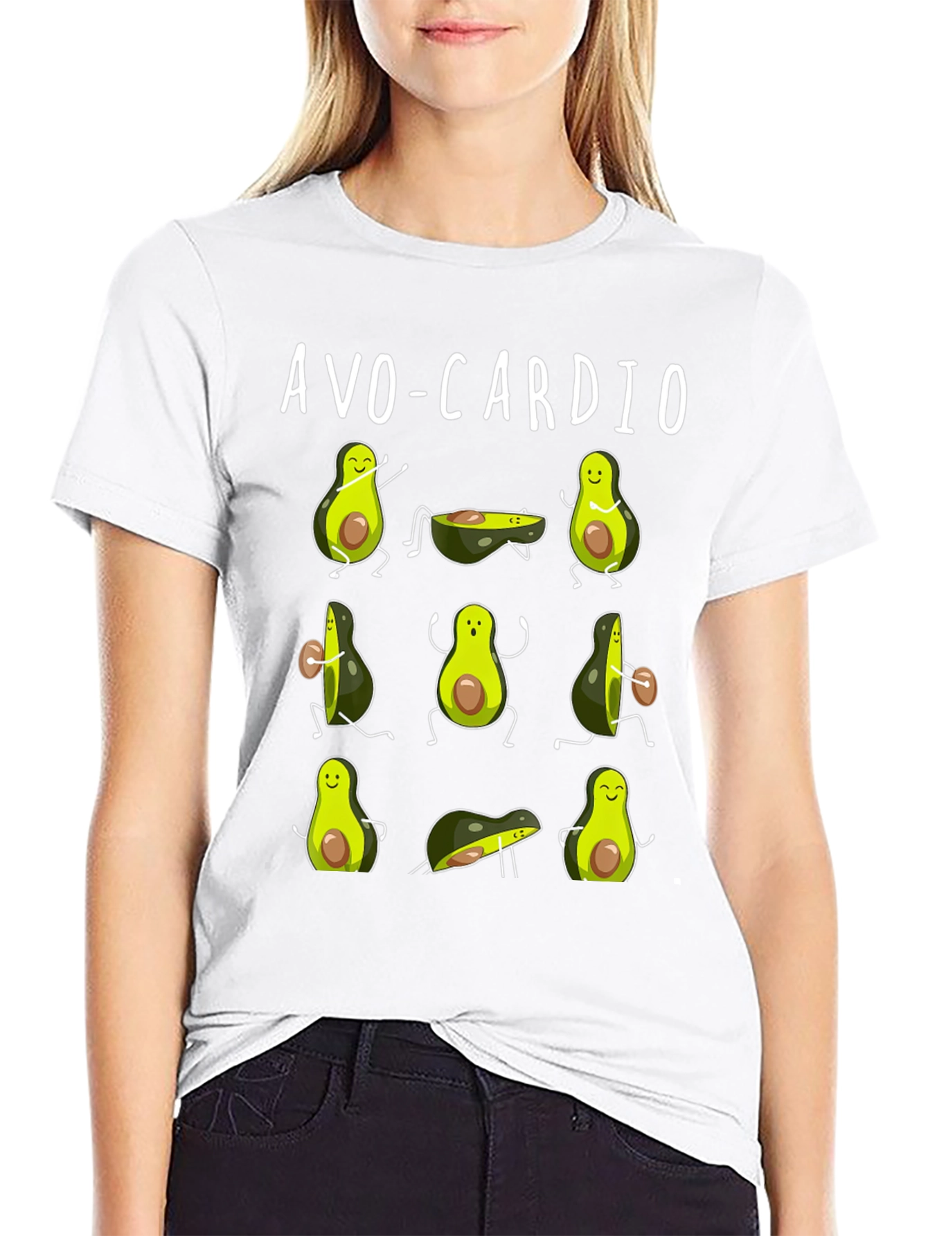Avo-Cardio Avocado Workout T-Shirt