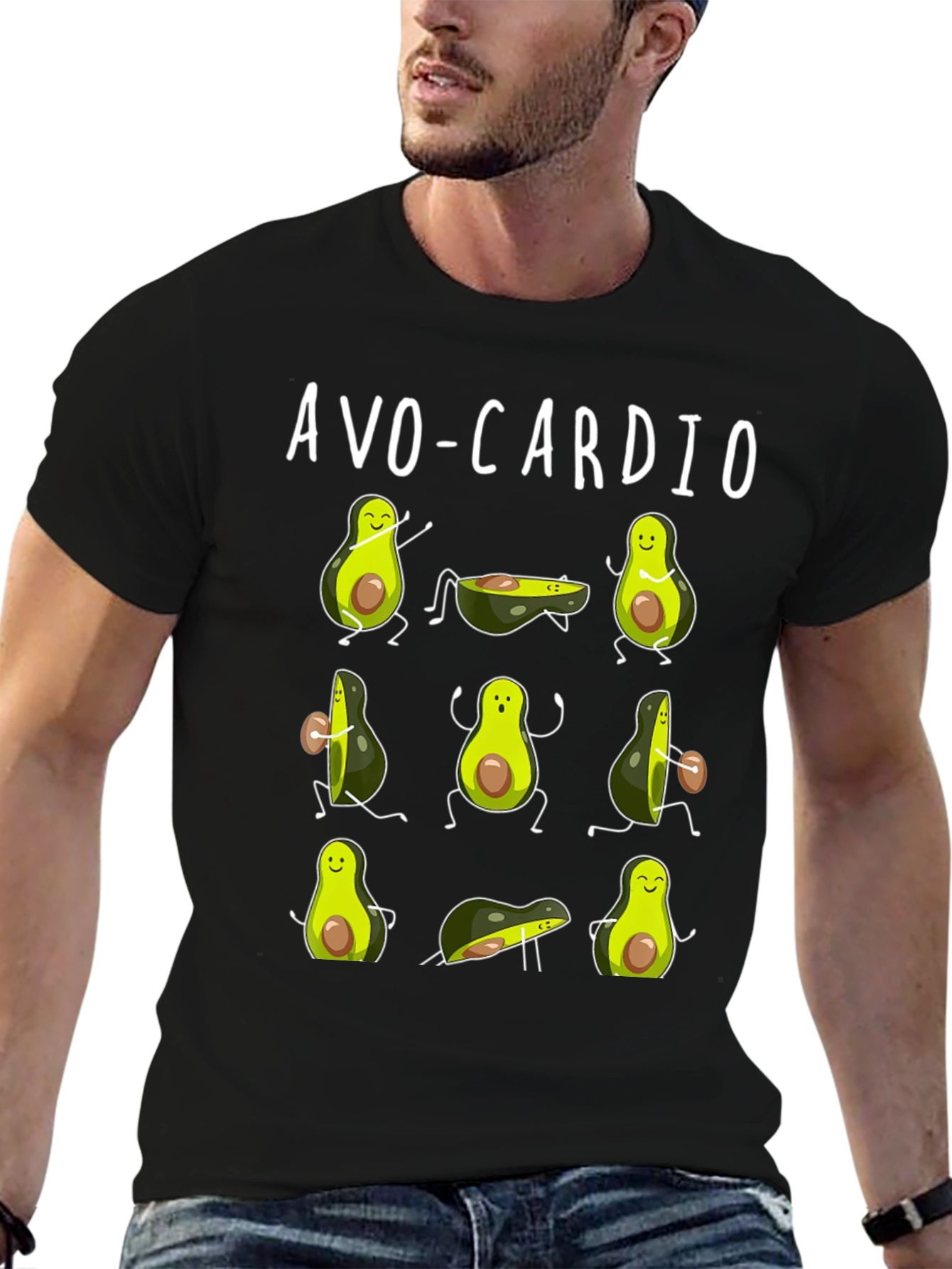 Avo-Cardio Avocado Workout T-Shirt