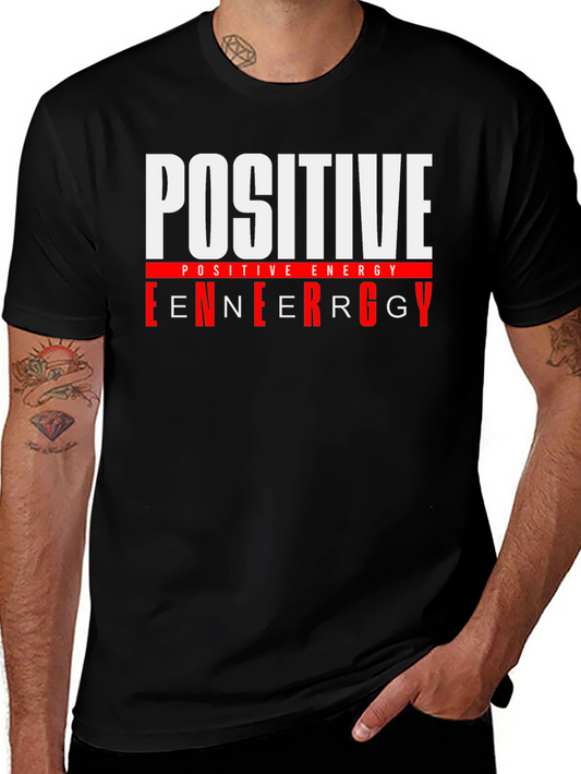 Positive Energy Black Graphic Tee