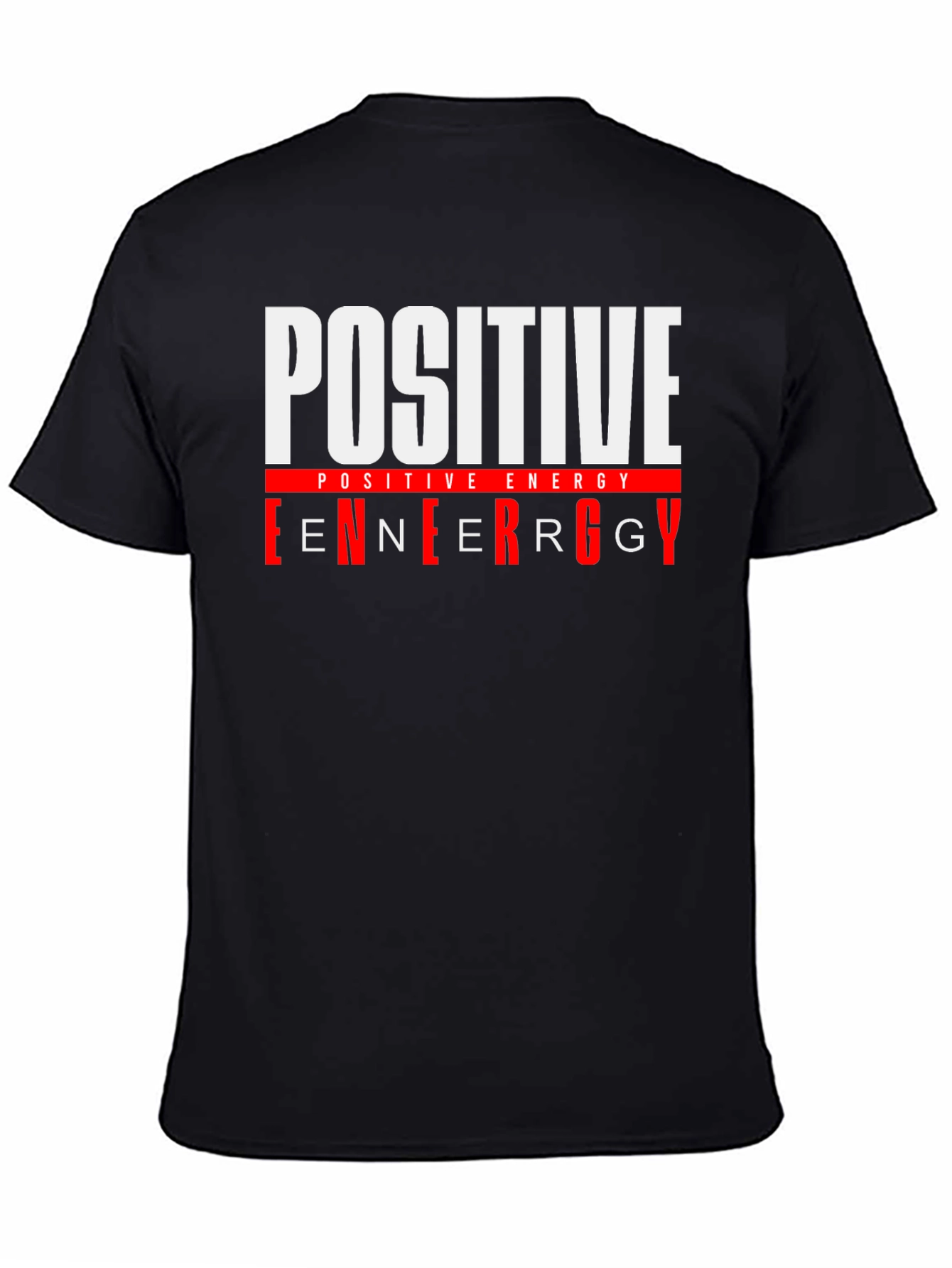 Positive Energy Black Graphic Tee