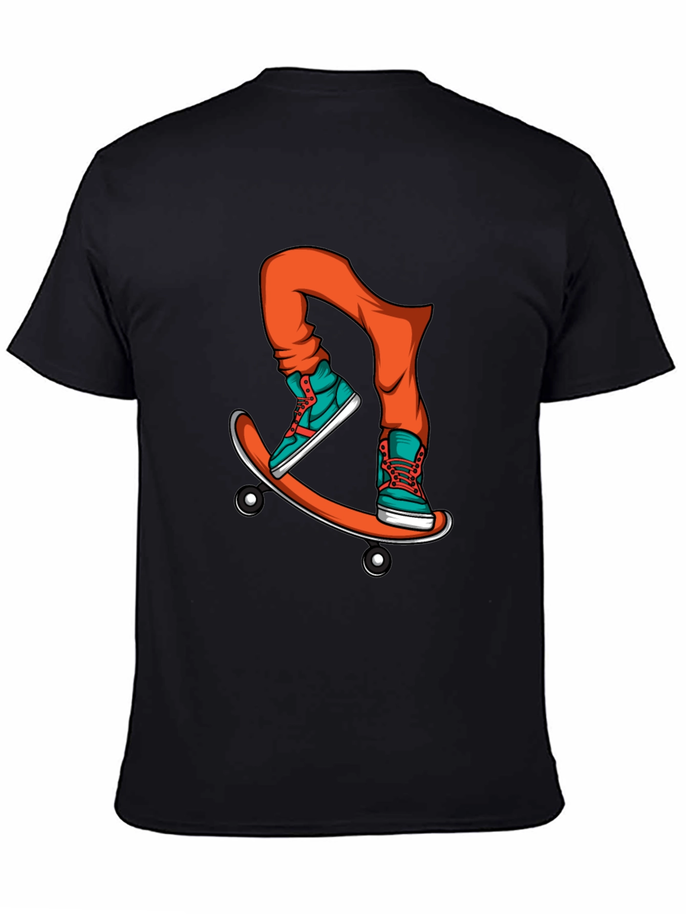 Skateboarding Graphic Tee - Cool Casual Wear