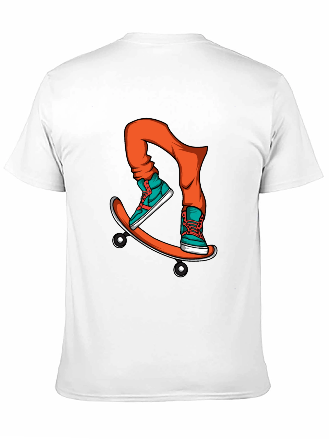 Skateboarding Graphic Tee - Cool Casual Wear