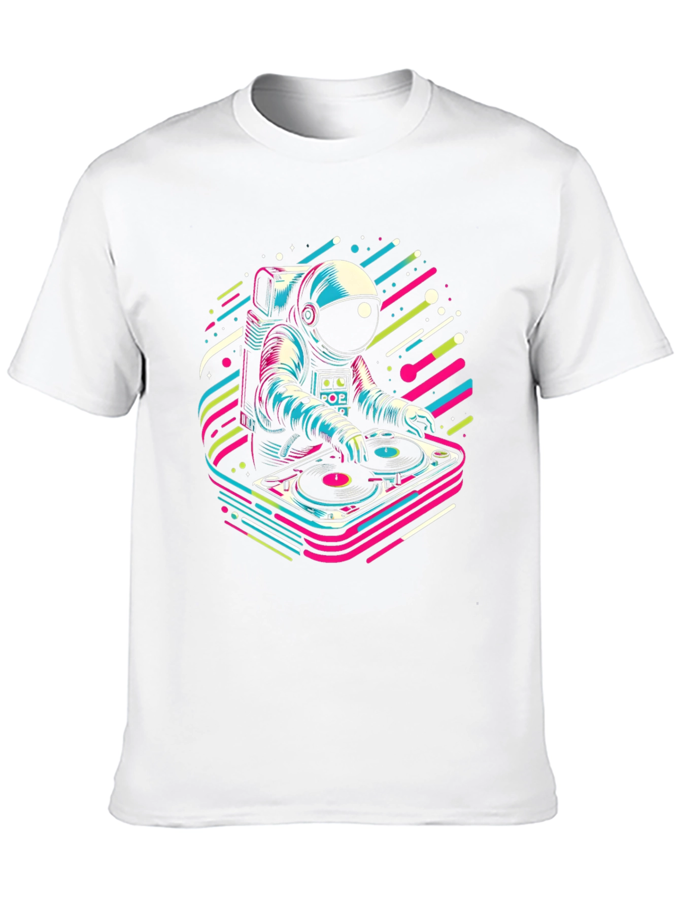 DJ Astronaut Graphic Tee - Black
