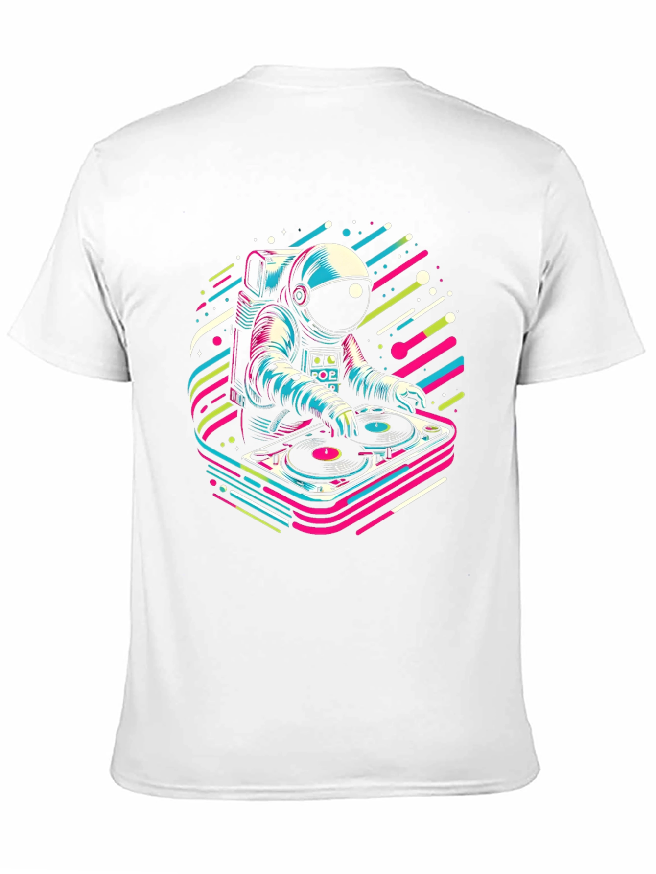 DJ Astronaut Graphic Tee - Black
