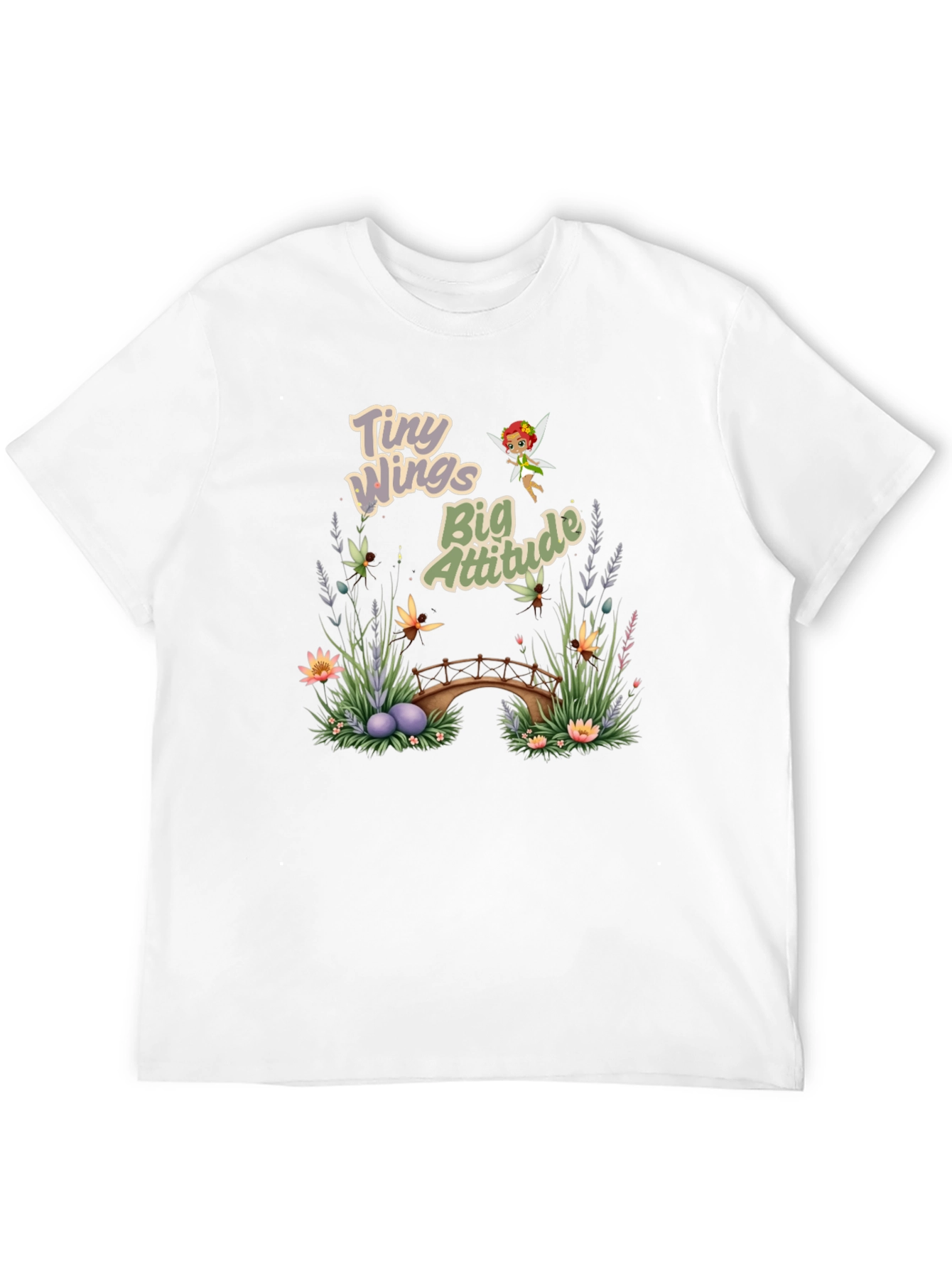 Tiny Wings Big Attitude Graphic Tee