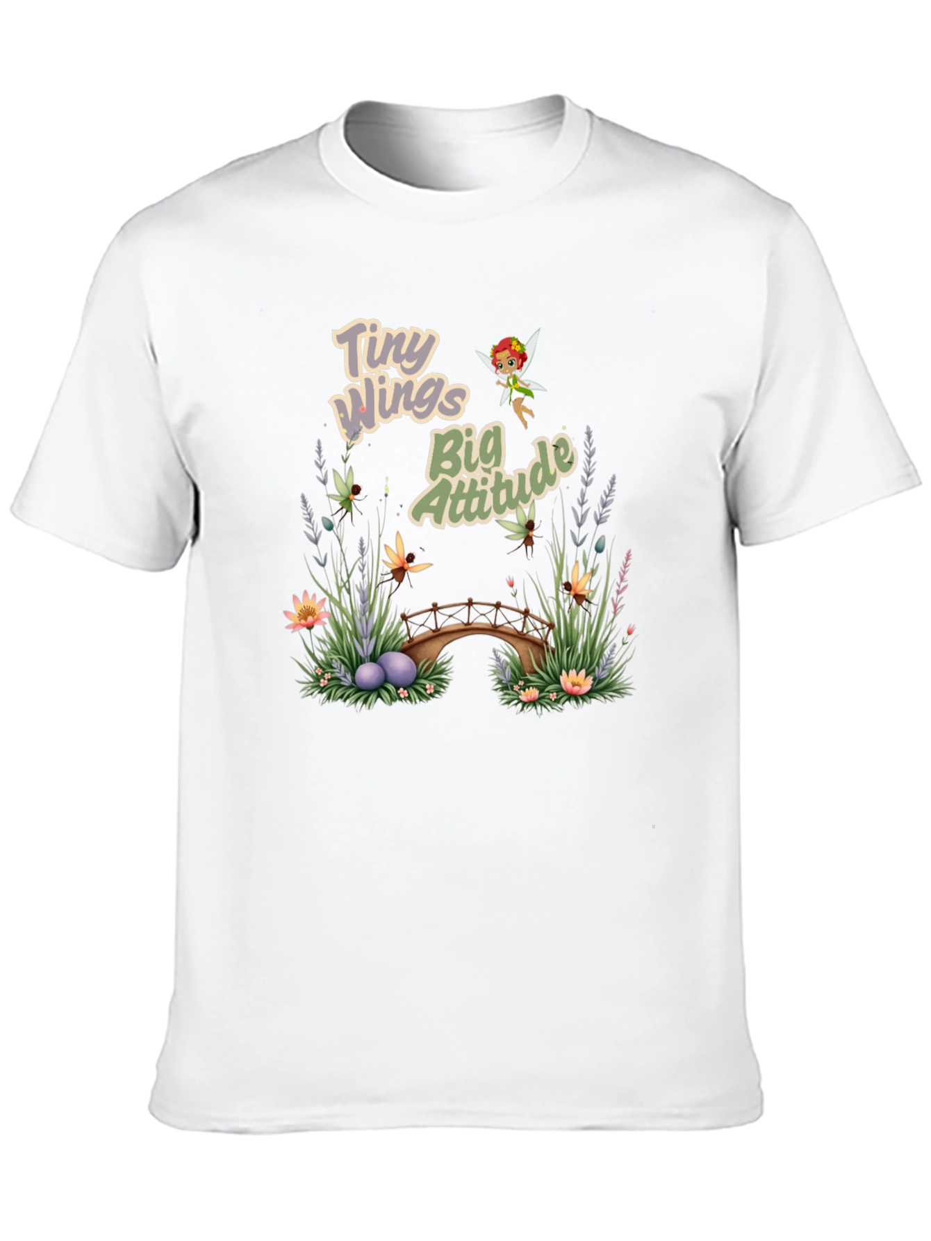 Tiny Wings Big Attitude Graphic Tee