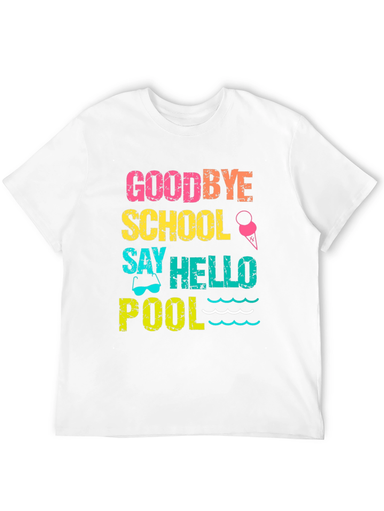 Goodbye School Hello Pool T-Shirt