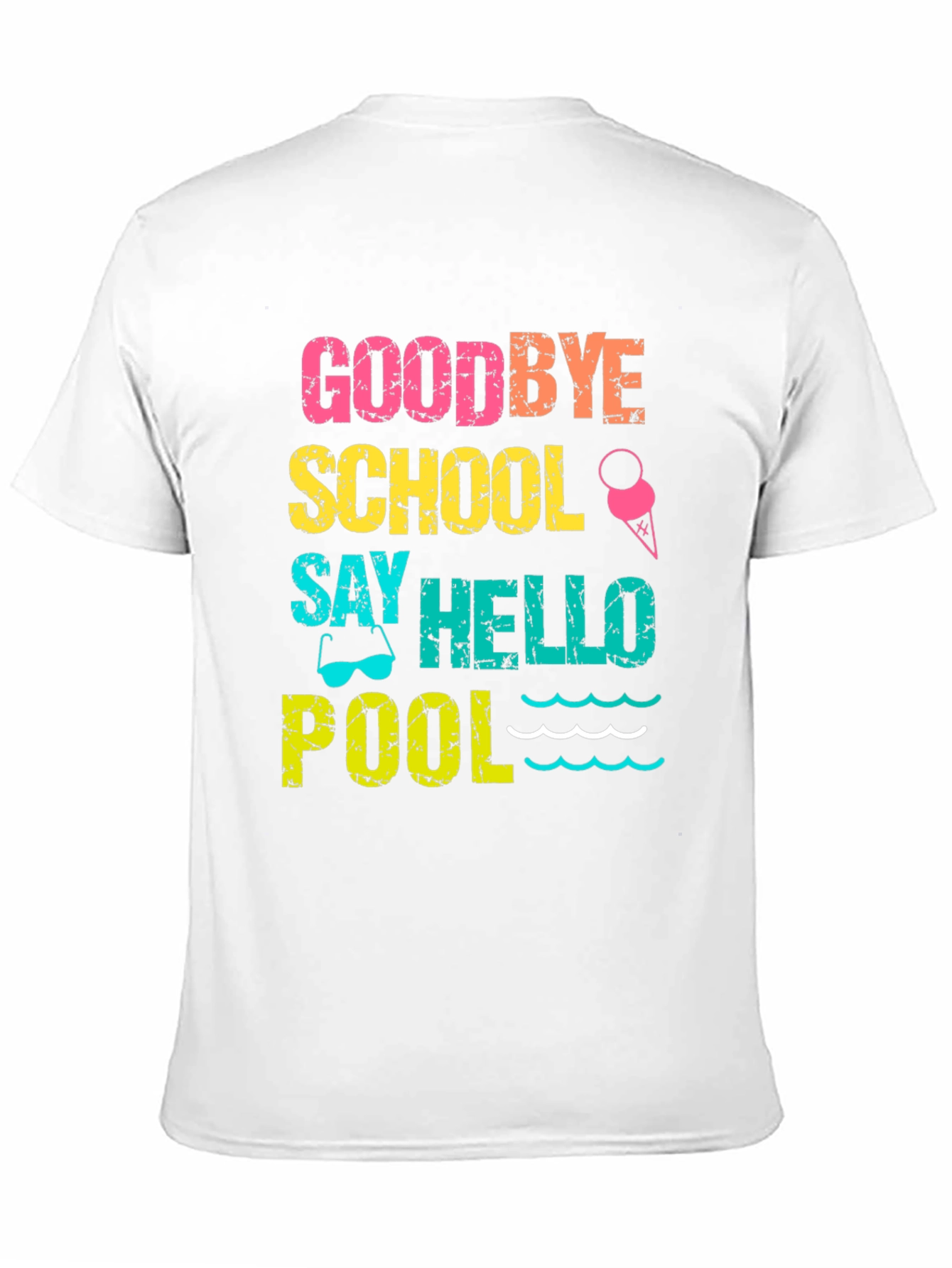 Goodbye School Hello Pool T-Shirt