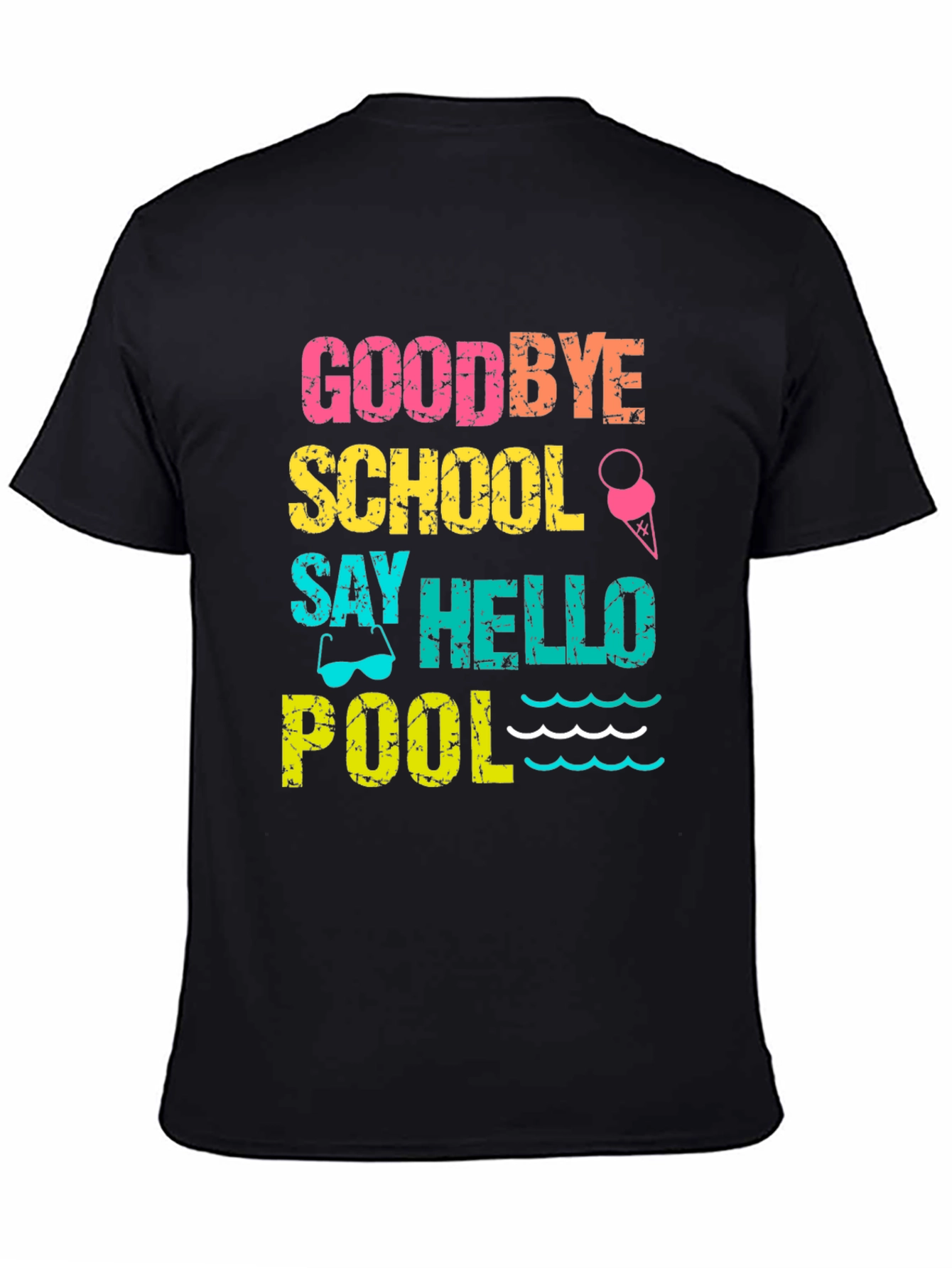 Goodbye School Hello Pool T-Shirt
