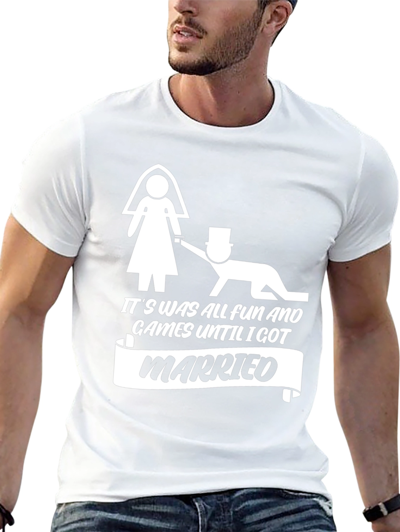Funny Marriage T-Shirt - It Was All Fun