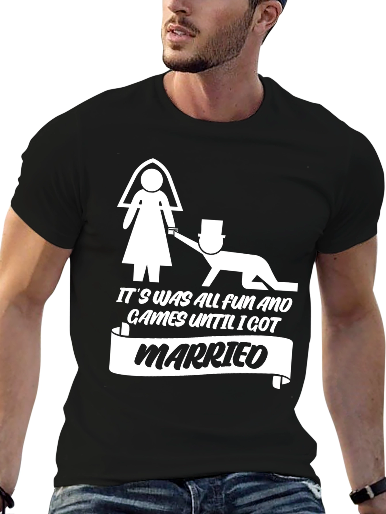 Funny Marriage T-Shirt - It Was All Fun