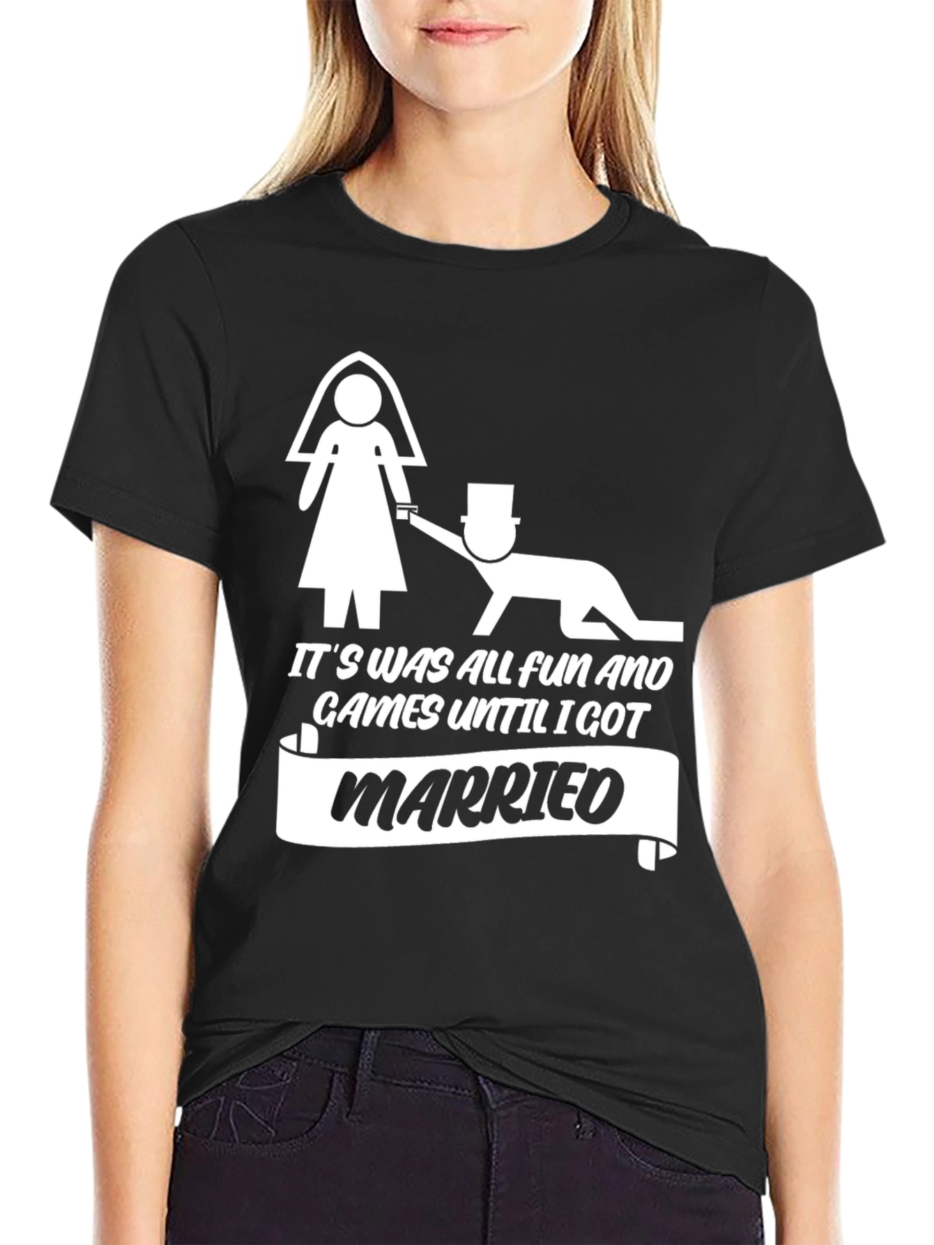 Funny Marriage T-Shirt - It Was All Fun