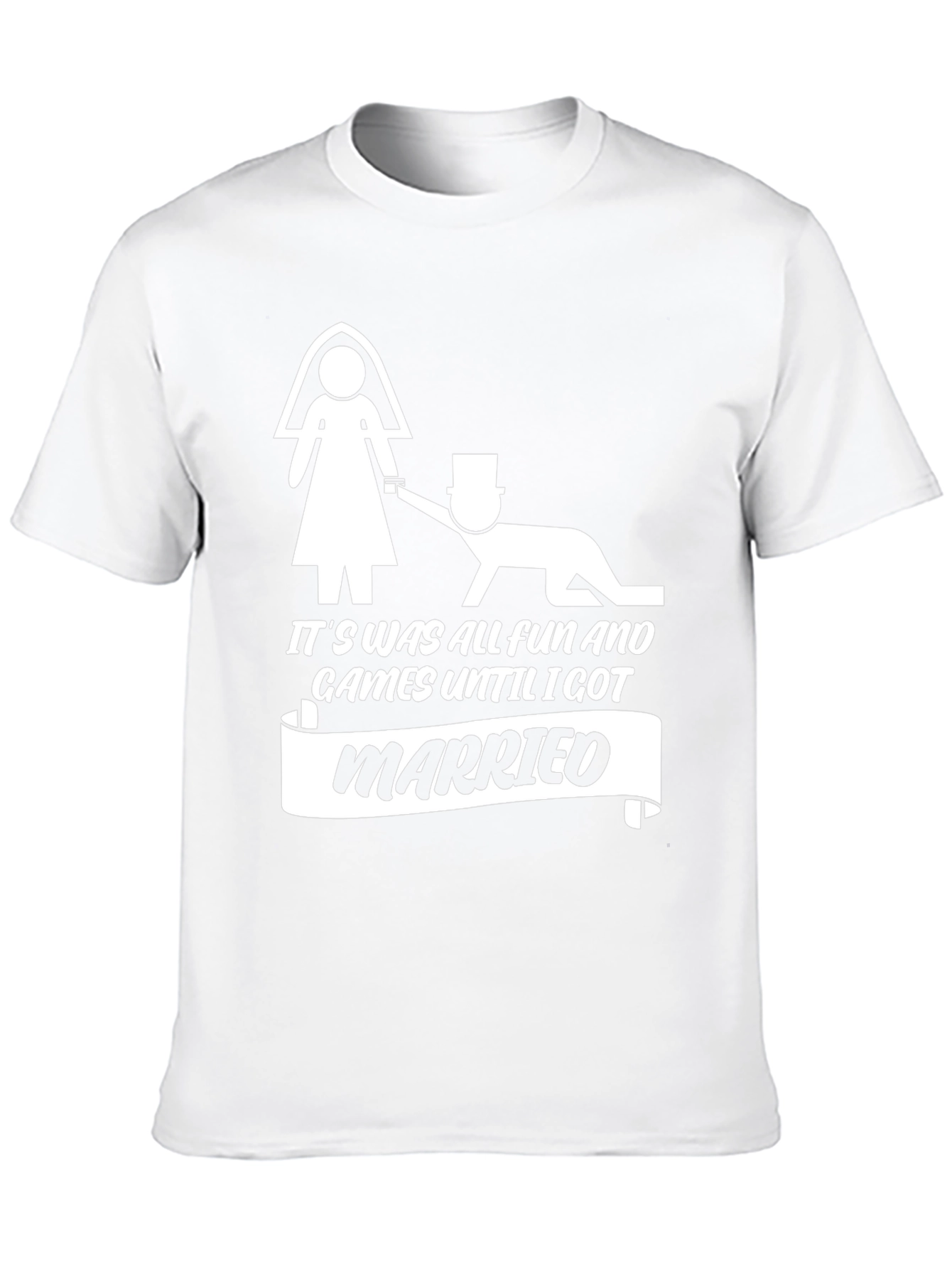 Funny Marriage T-Shirt - It Was All Fun