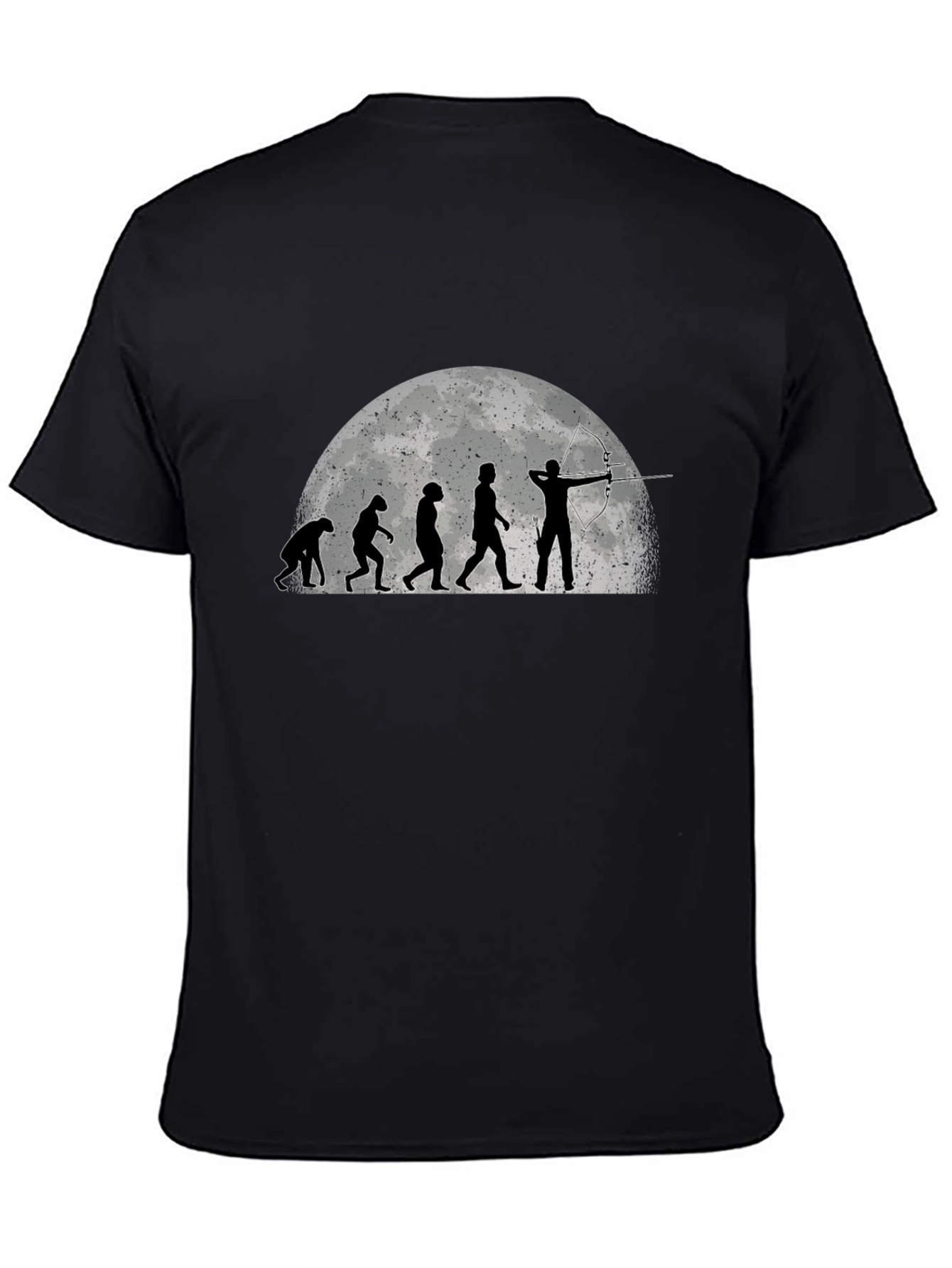 Evolution of Archery Black T-Shirt