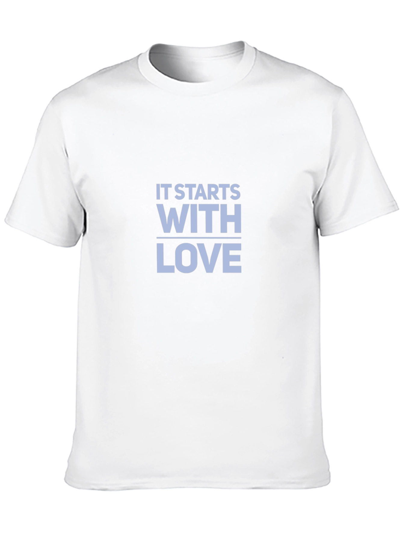 It Starts With Love - Graphic Print Tee
