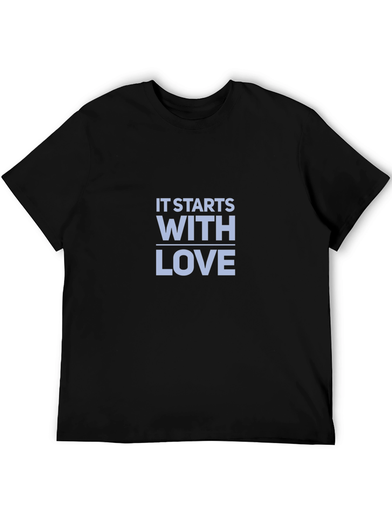 It Starts With Love - Graphic Print Tee