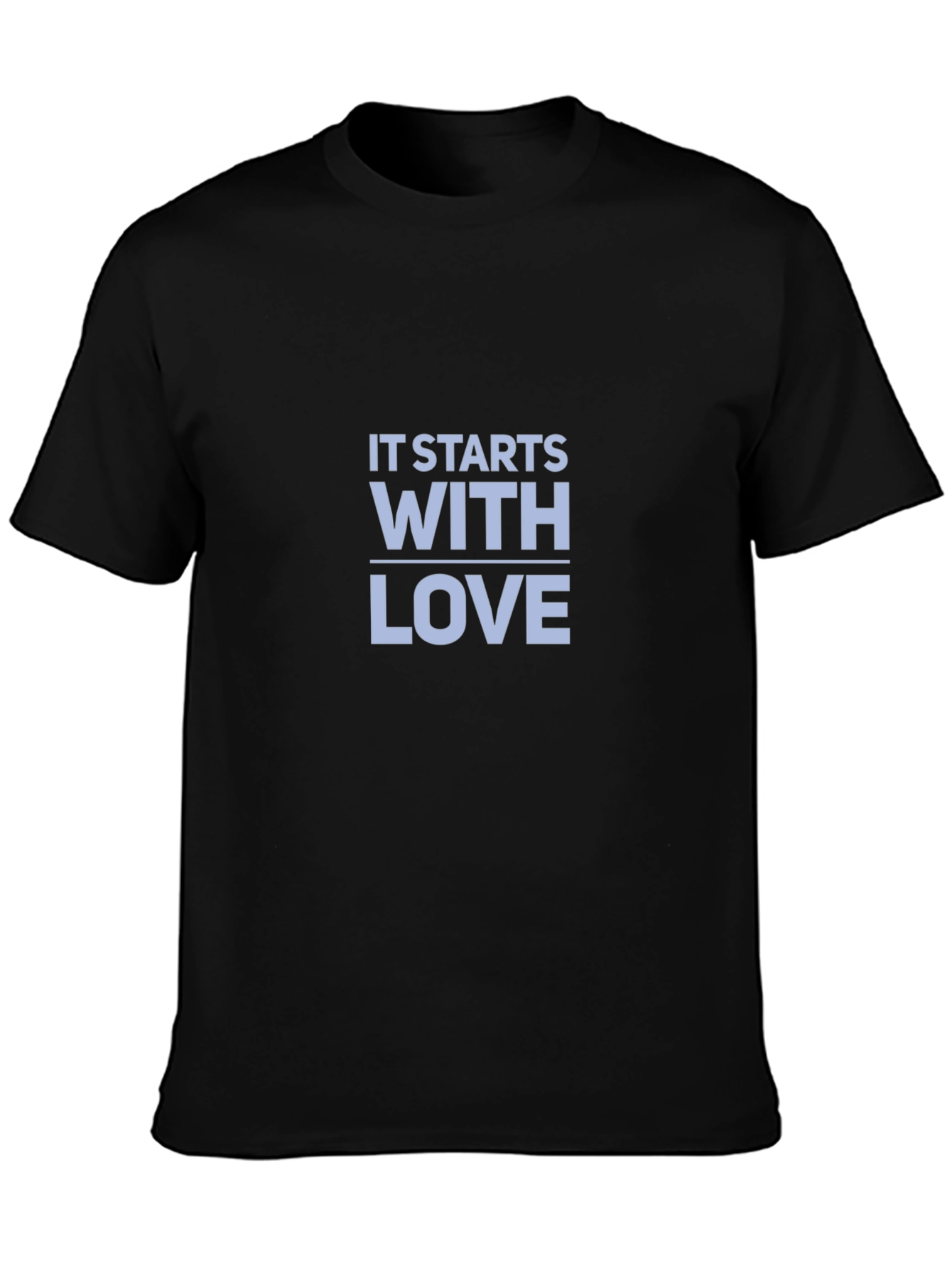 It Starts With Love - Graphic Print Tee