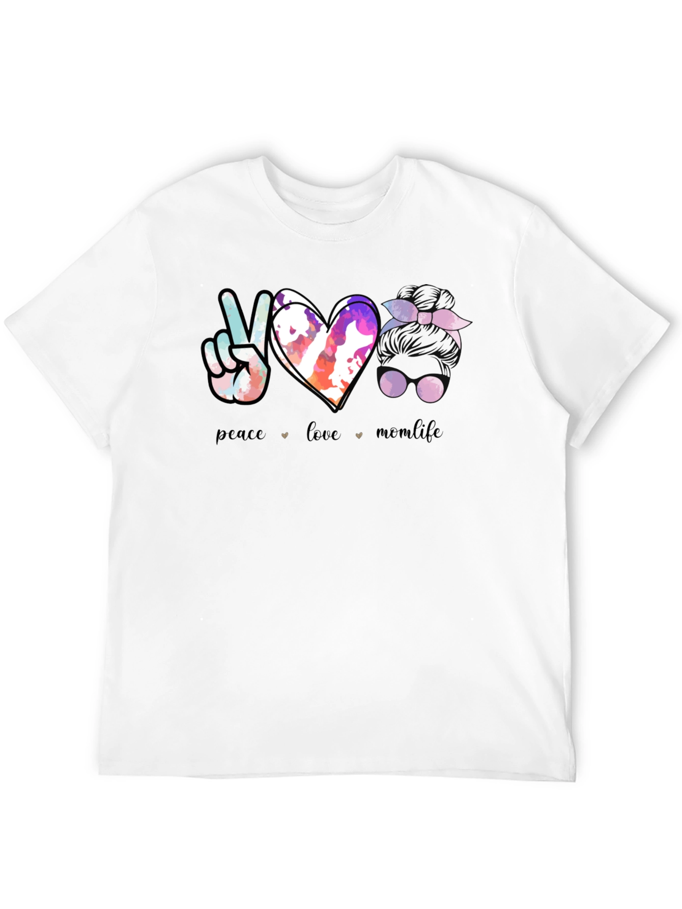 Peace Love Momlife T-Shirt
