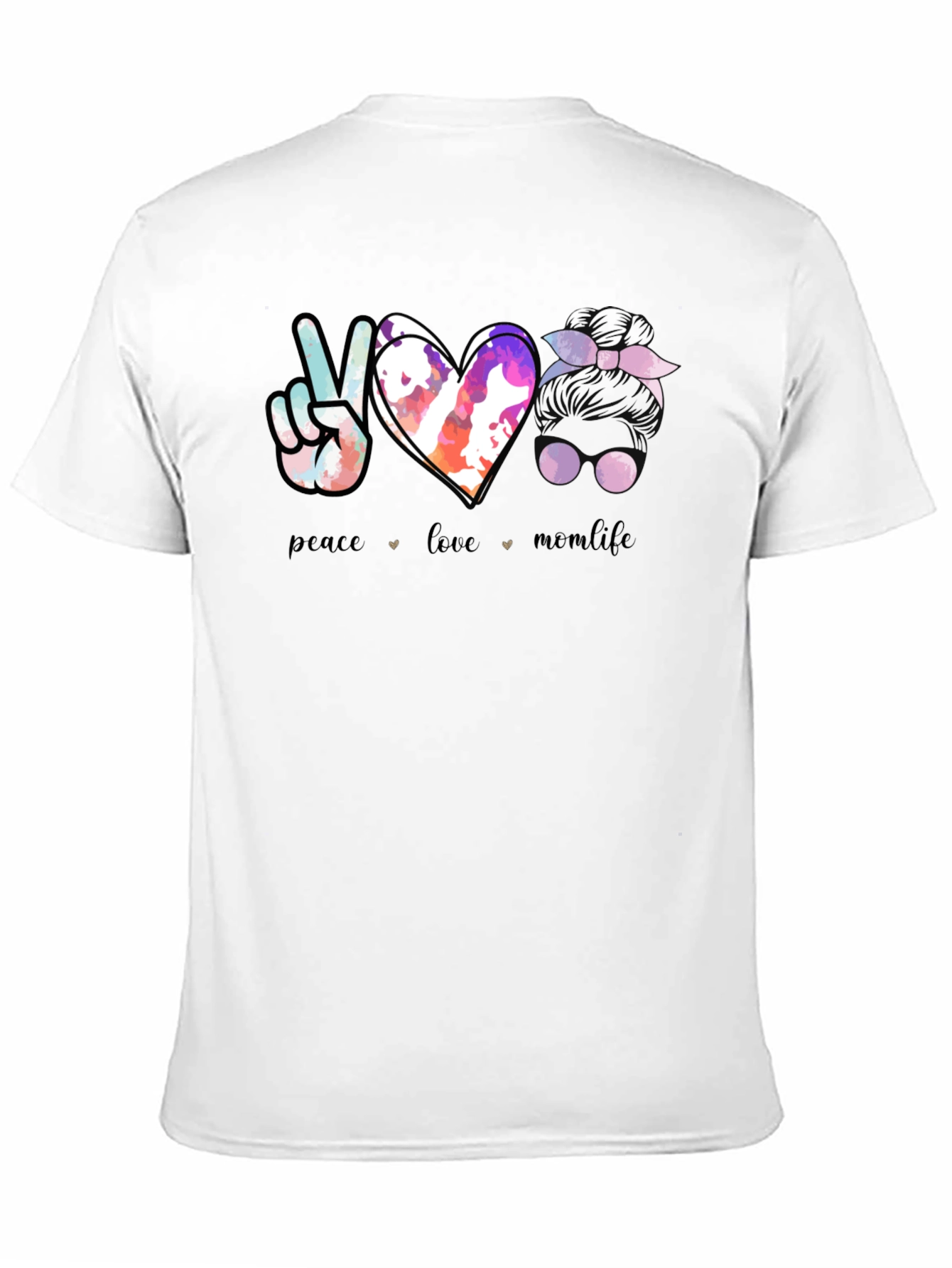 Peace Love Momlife T-Shirt