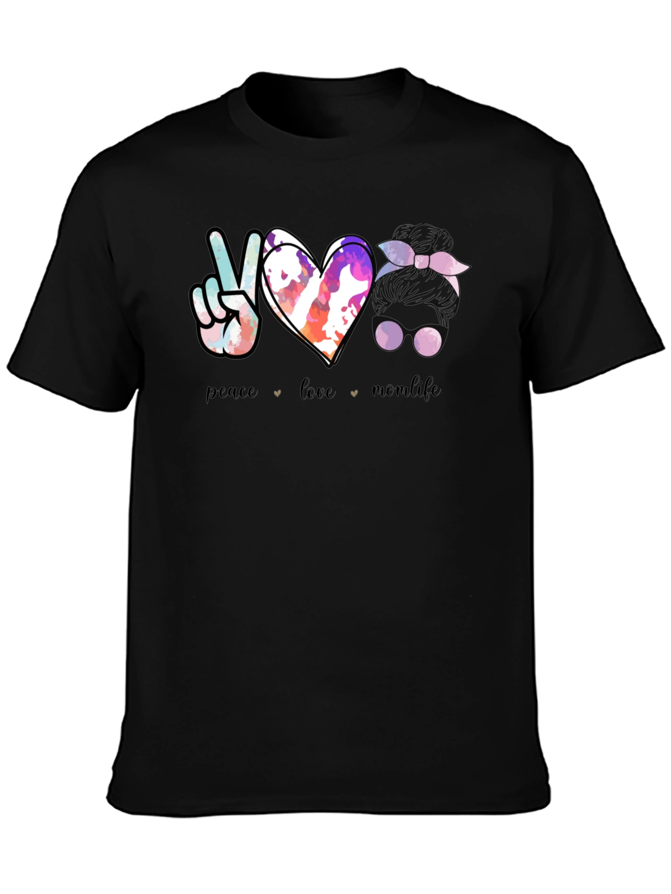 Peace Love Momlife T-Shirt