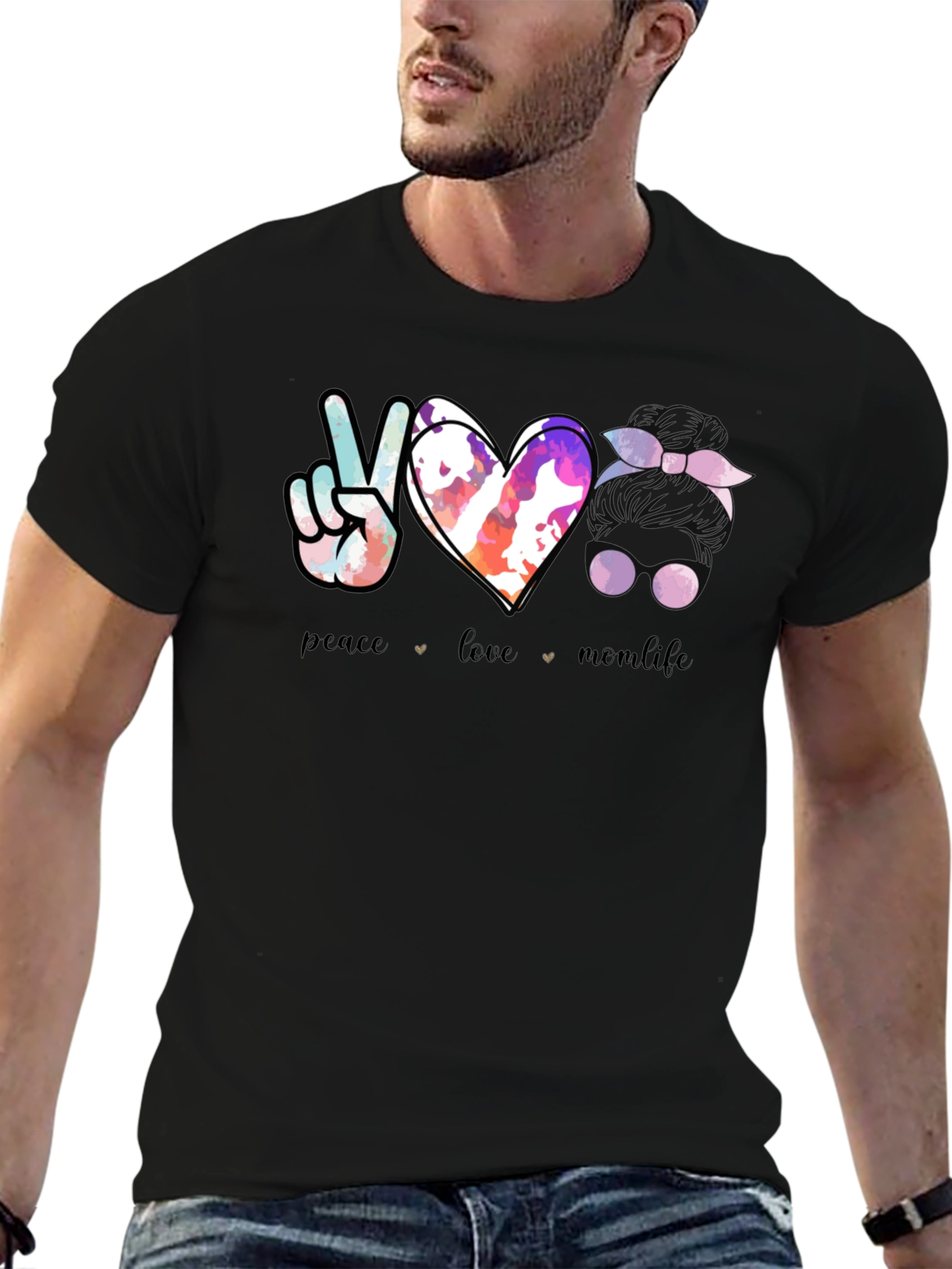 Peace Love Momlife T-Shirt