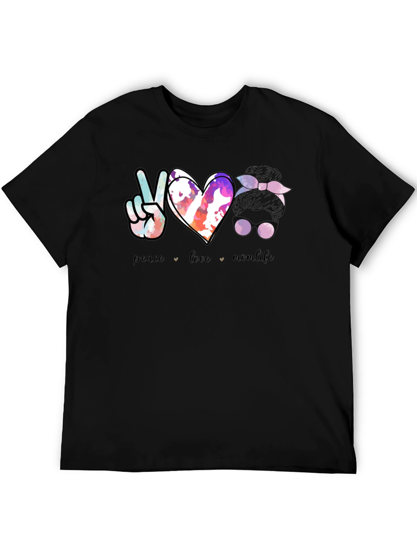 Peace Love Momlife T-Shirt