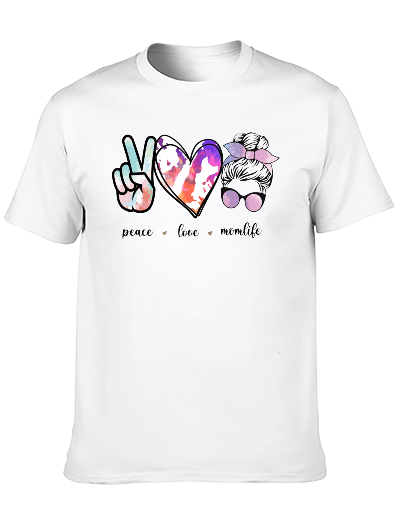 Peace Love Momlife T-Shirt