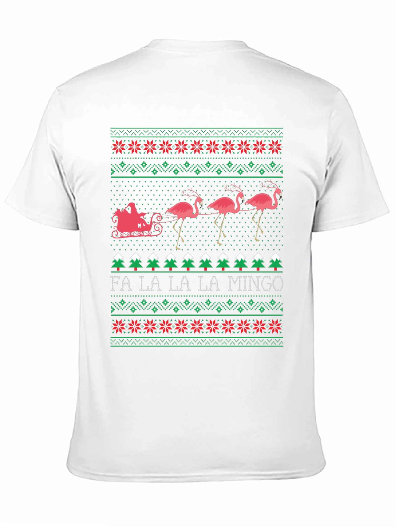Fa La La La Mingo Christmas Ugly Sweater T-Shirt