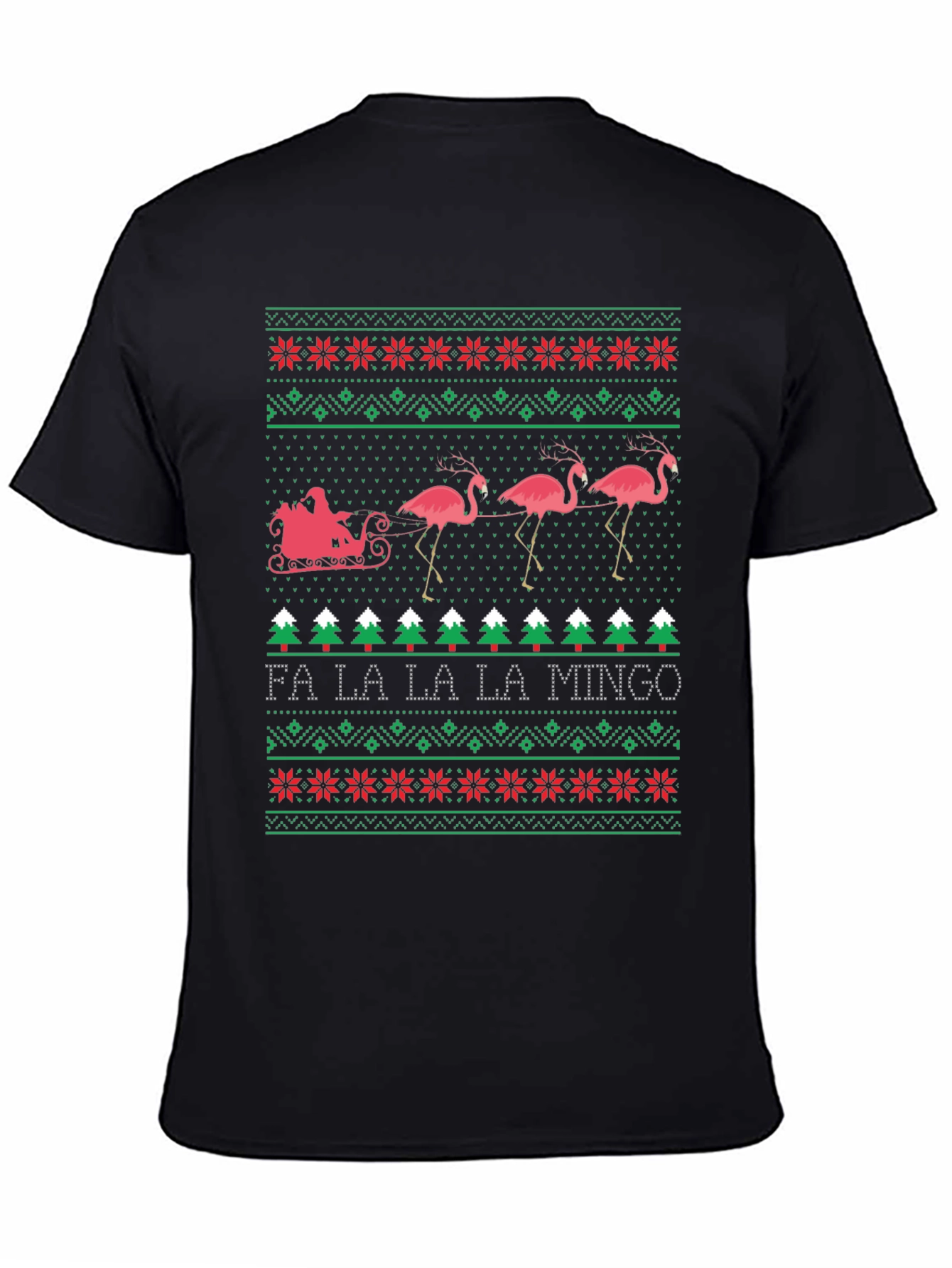 Fa La La La Mingo Christmas Ugly Sweater T-Shirt