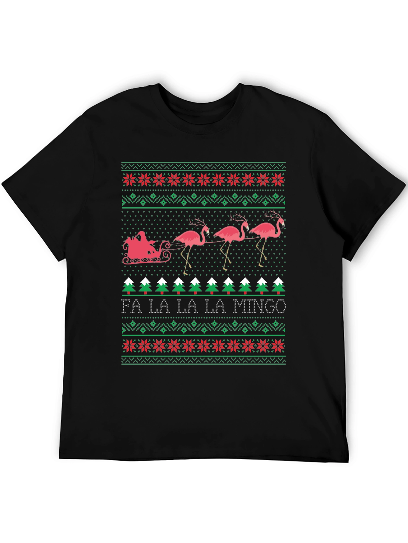 Fa La La La Mingo Christmas Ugly Sweater T-Shirt