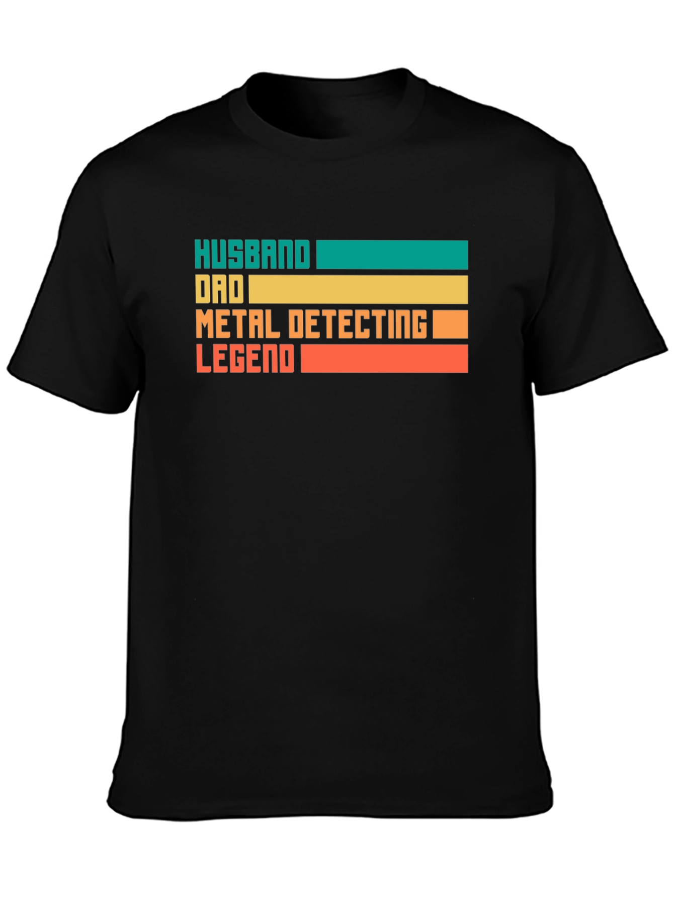 Husband Dad Metal Detecting Legend T-Shirt