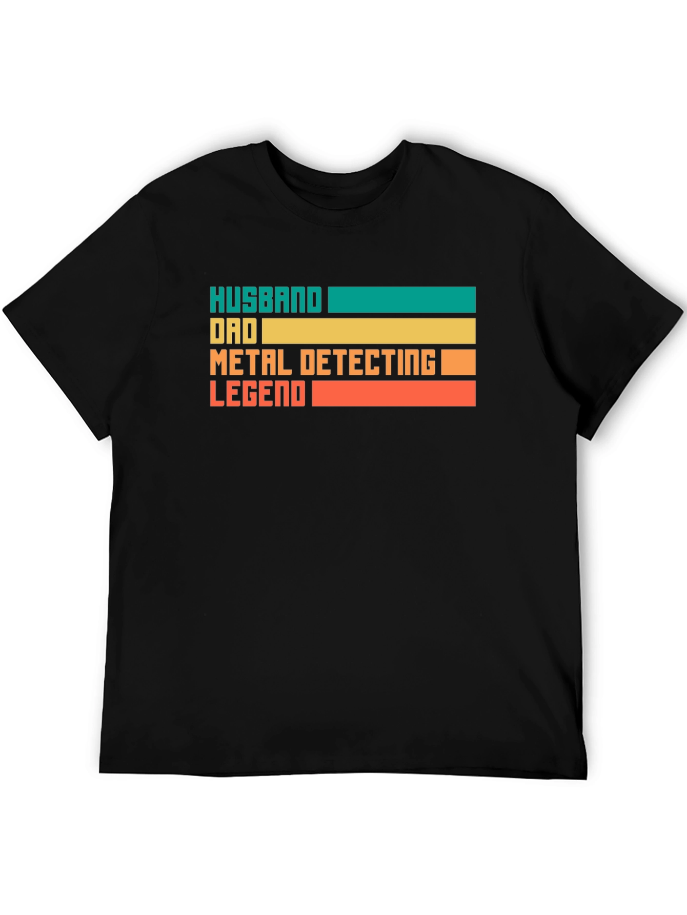 Husband Dad Metal Detecting Legend T-Shirt